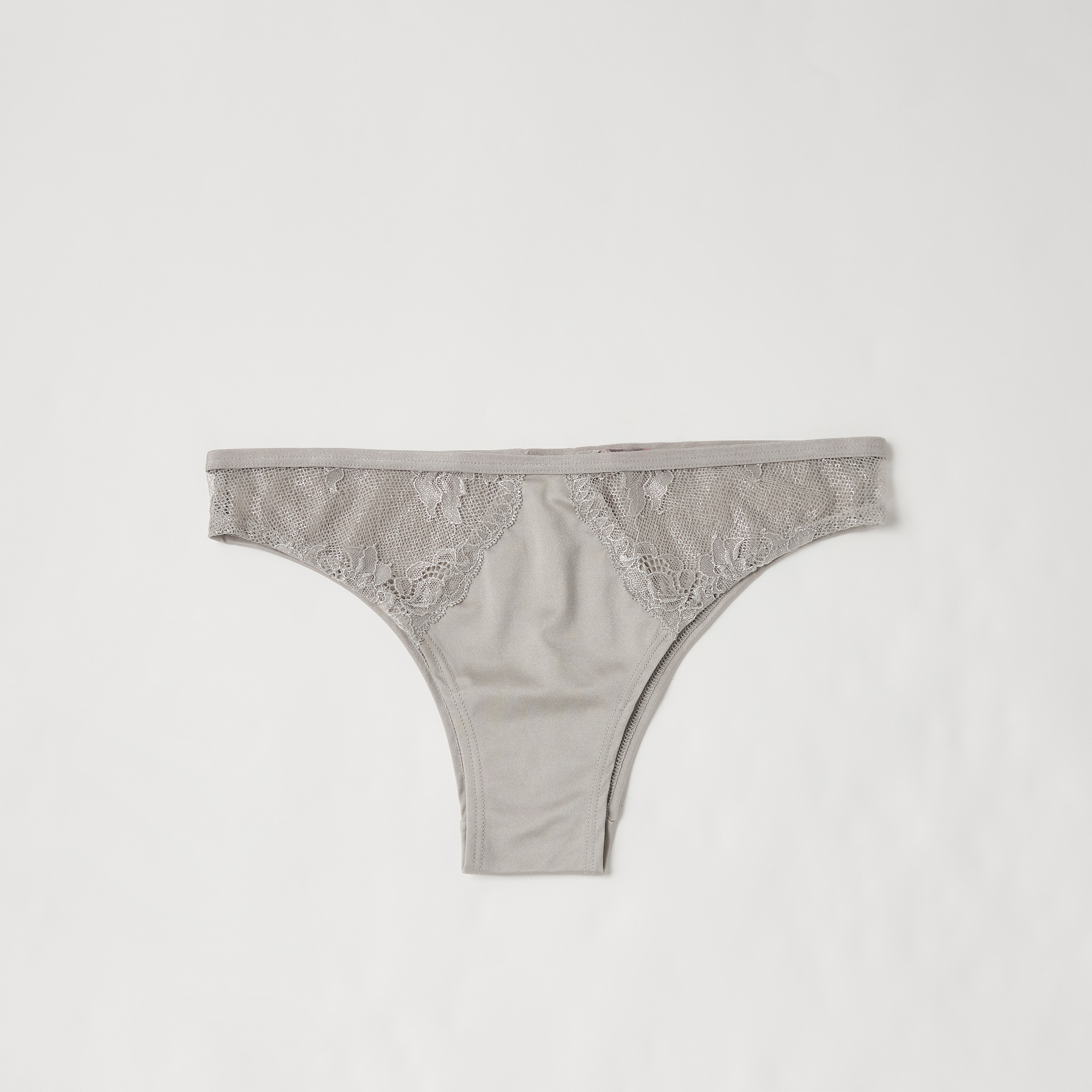 سروال داخلي سادة بدانتيل وخصر مطّاطي من لا سنزا-women-clothing-lingerie-panties-image-11