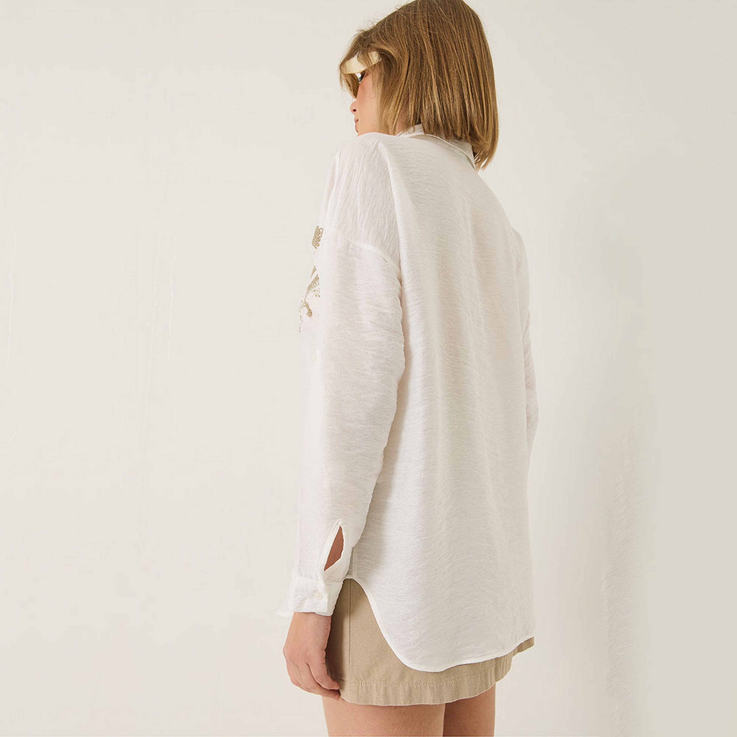 قميص نسائي مزين بالخرز، بأكمام منسدلة من بيانكو لوتشي-women-clothing-shirtsandblouses-shirts-image-7