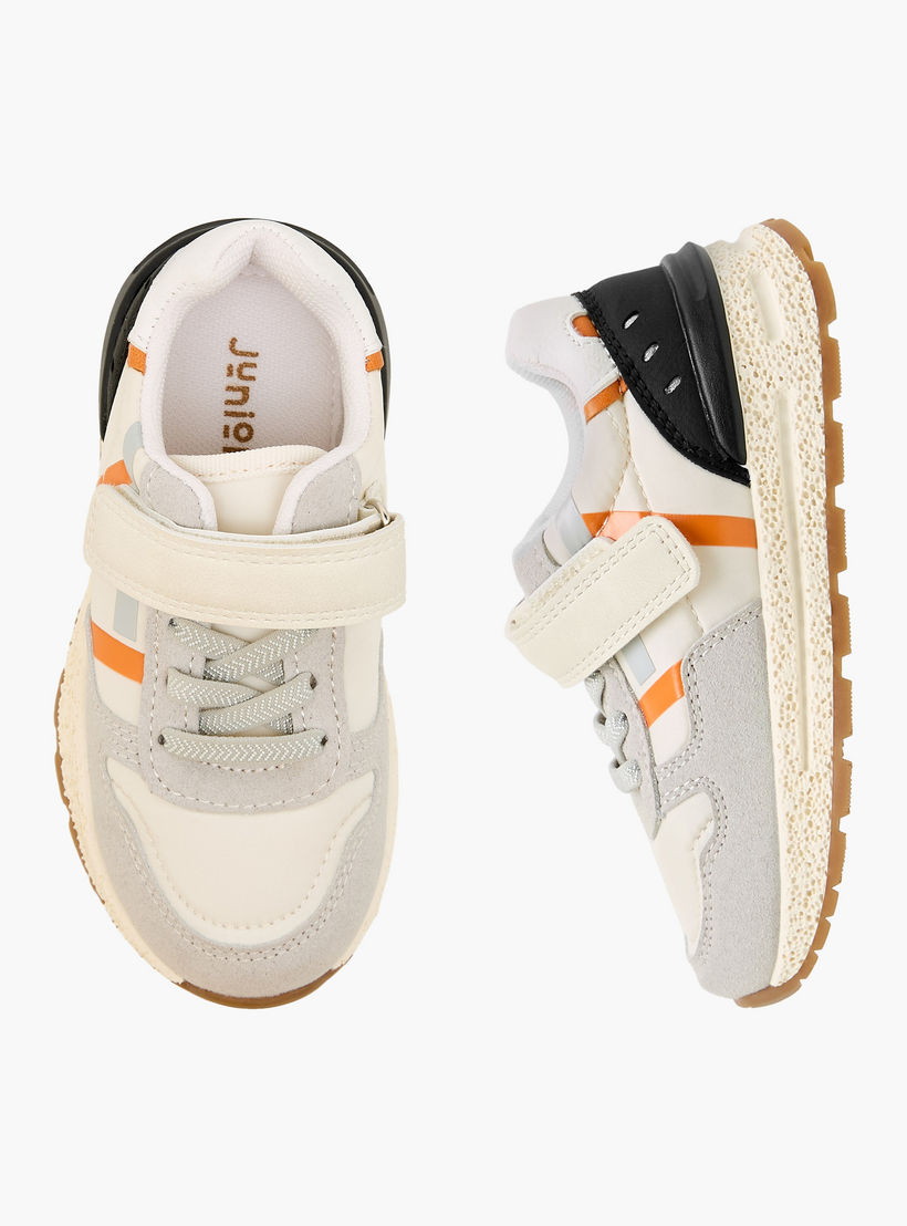 Juniors Boys Hook & Loop Ankle Sneakers-boys-shoes-sneakers-image-1