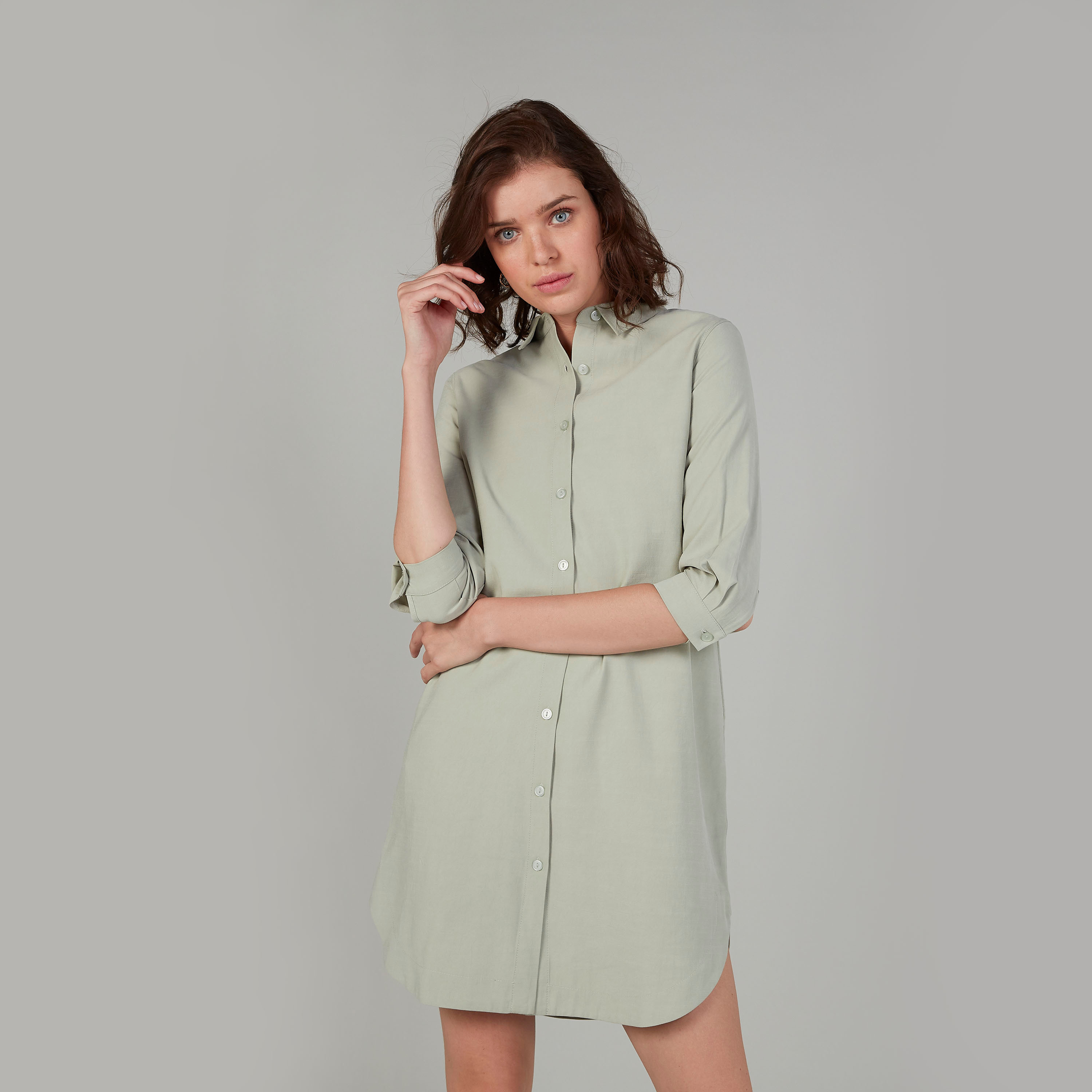 Longline shirt dress sales womens