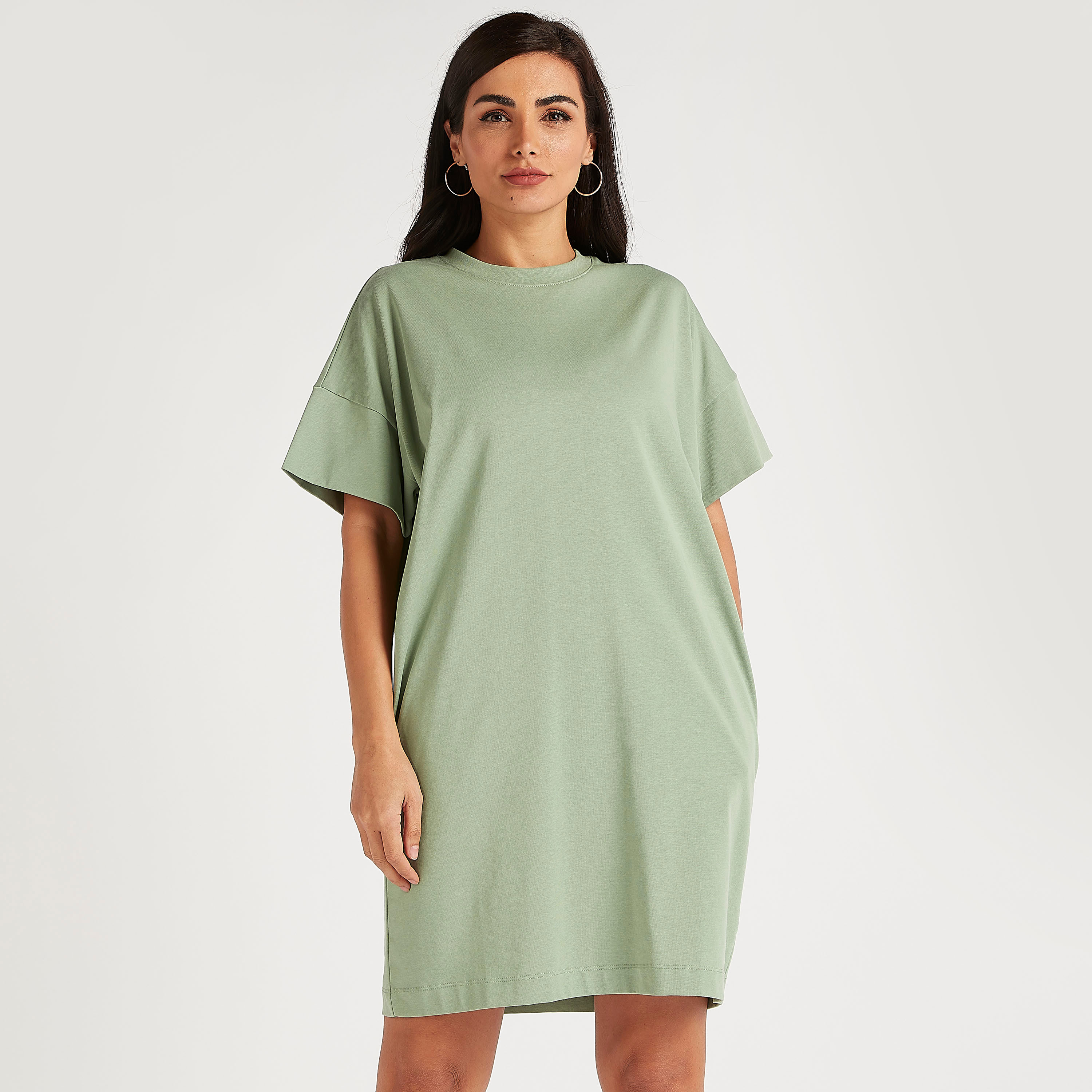 Oversized t shirt 2025 dress with pockets