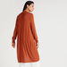 Solid Longline Jacket with Long Sleeves-Sweaters-thumbnail-3