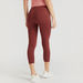 Solid Cropped Leggings with Elasticated Waistband-Leggings-thumbnail-3