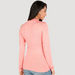 Solid High Neck T-shirt with Long Sleeves-Tops-thumbnailMobile-3