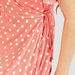 Polka Dot Print Wrap Dress with Short Sleeves and Tie-Up-Dresses-thumbnailMobile-5