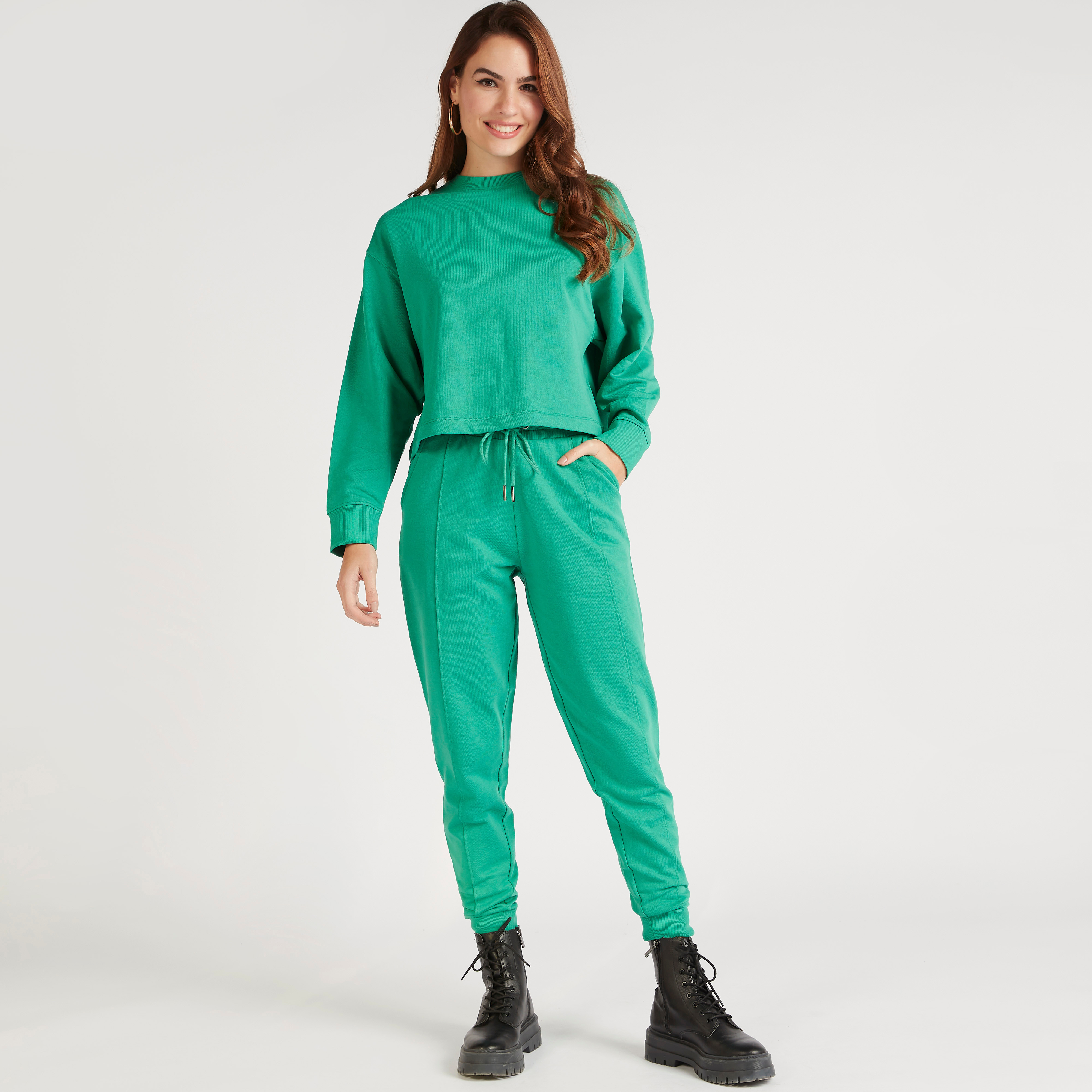 سويت شيرت سادة بياقة ضيّقة وأكمام طويلة-women-clothing-hoodiesandsweatshirts-sweatshirts-image-23
