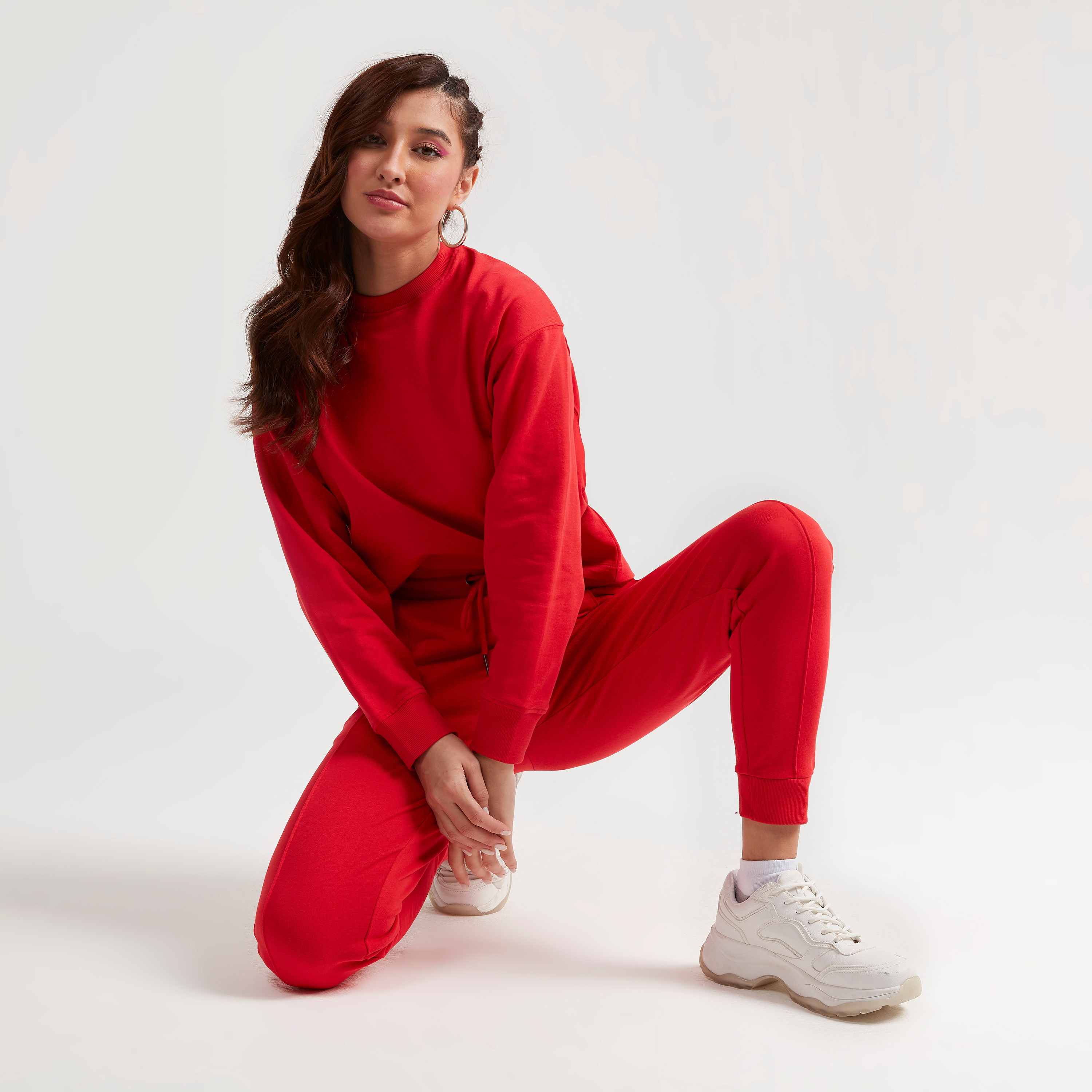 سويت شيرت سادة بياقة ضيّقة وأكمام طويلة-women-clothing-hoodiesandsweatshirts-sweatshirts-image-14