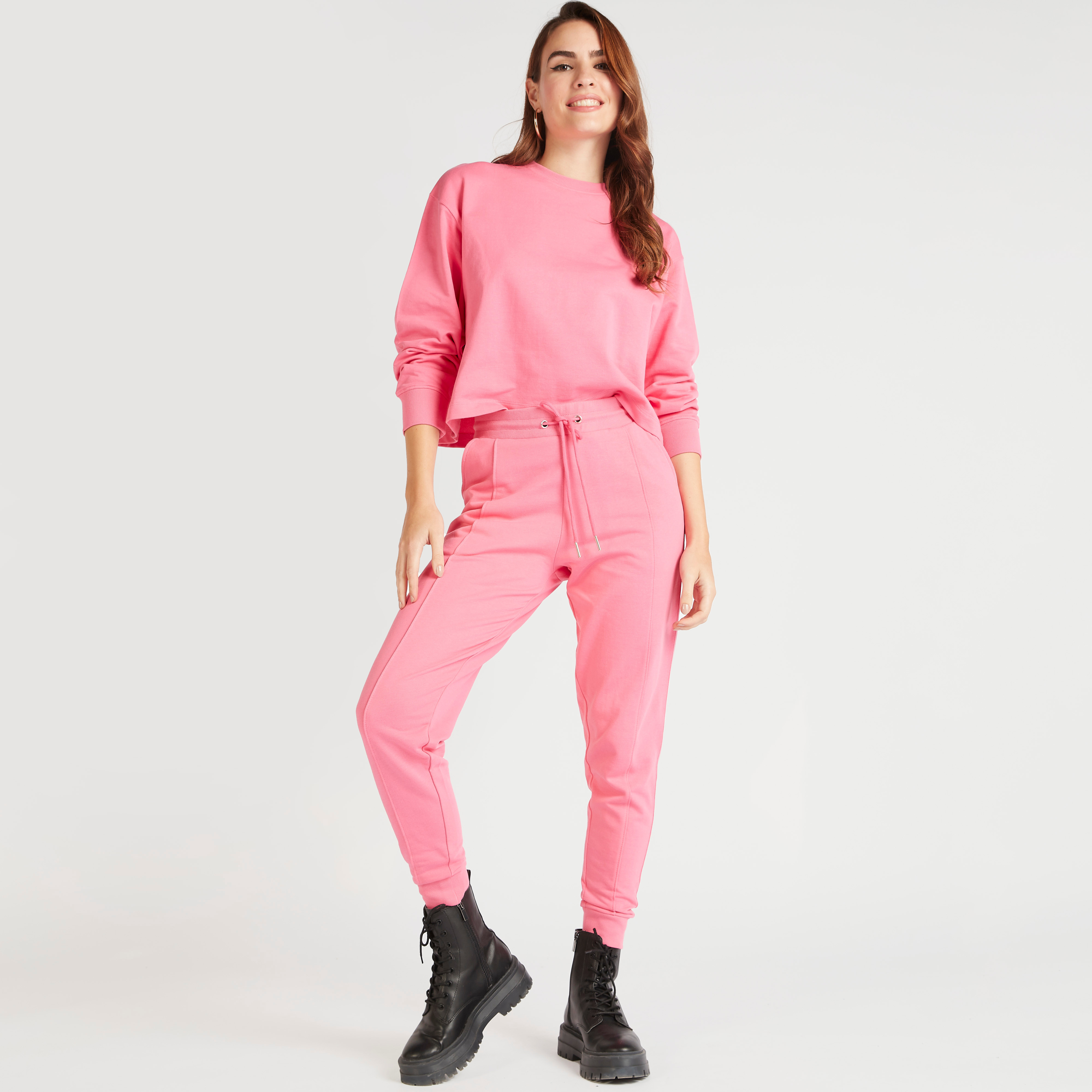 سويت شيرت سادة بياقة ضيّقة وأكمام طويلة-women-clothing-hoodiesandsweatshirts-sweatshirts-image-6