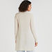 Solid Open Front Shrug with Pocket and Long Sleeves-Cardigans-thumbnailMobile-3