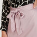 Solid Midi Wrap Skirt with Tie-Up Belt-Skirts-thumbnail-2