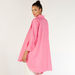 Solid High Low Shirt Tunic with Button Closure and Long Sleeves-Shirts & Blouses-thumbnailMobile-3