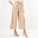 Solid Palazzo Pants with Pockets and Tie-Up Belt-Pants-thumbnail-0