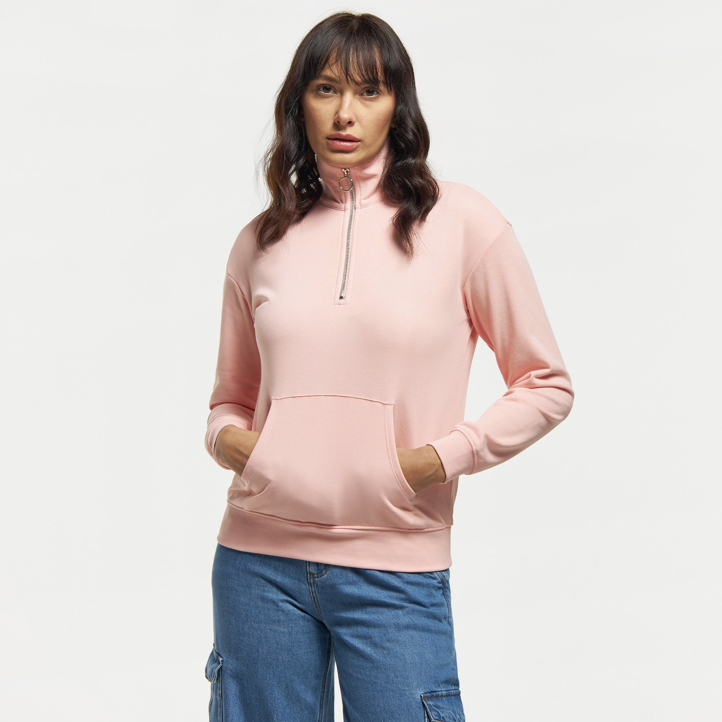 Sweatshirt hotsell high neck