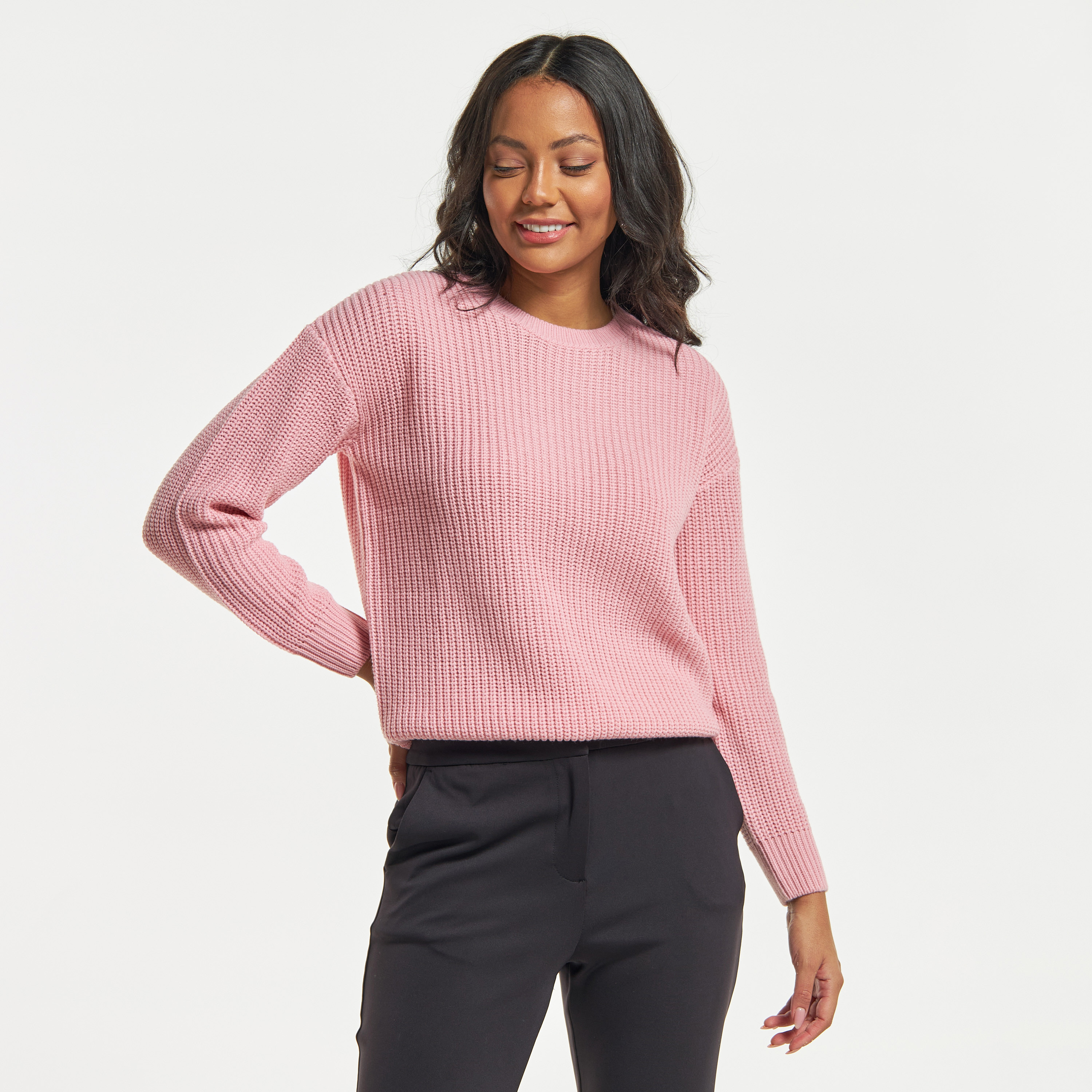 Womens crew sale neck sweaters