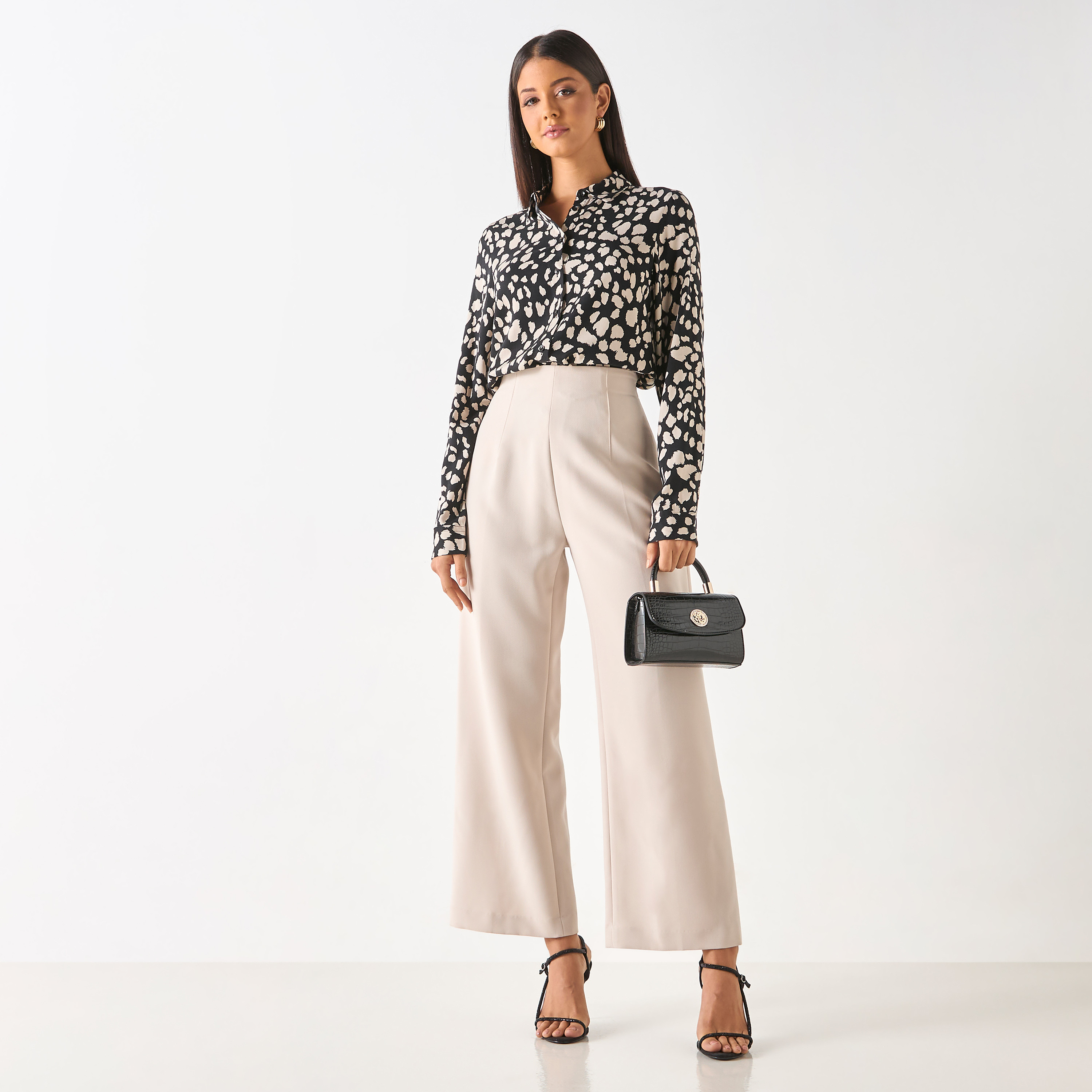 قميص بقصّة عادية وأكمام طويلة وطبعات-women-clothing-shirtsandblouses-shirts-image-2