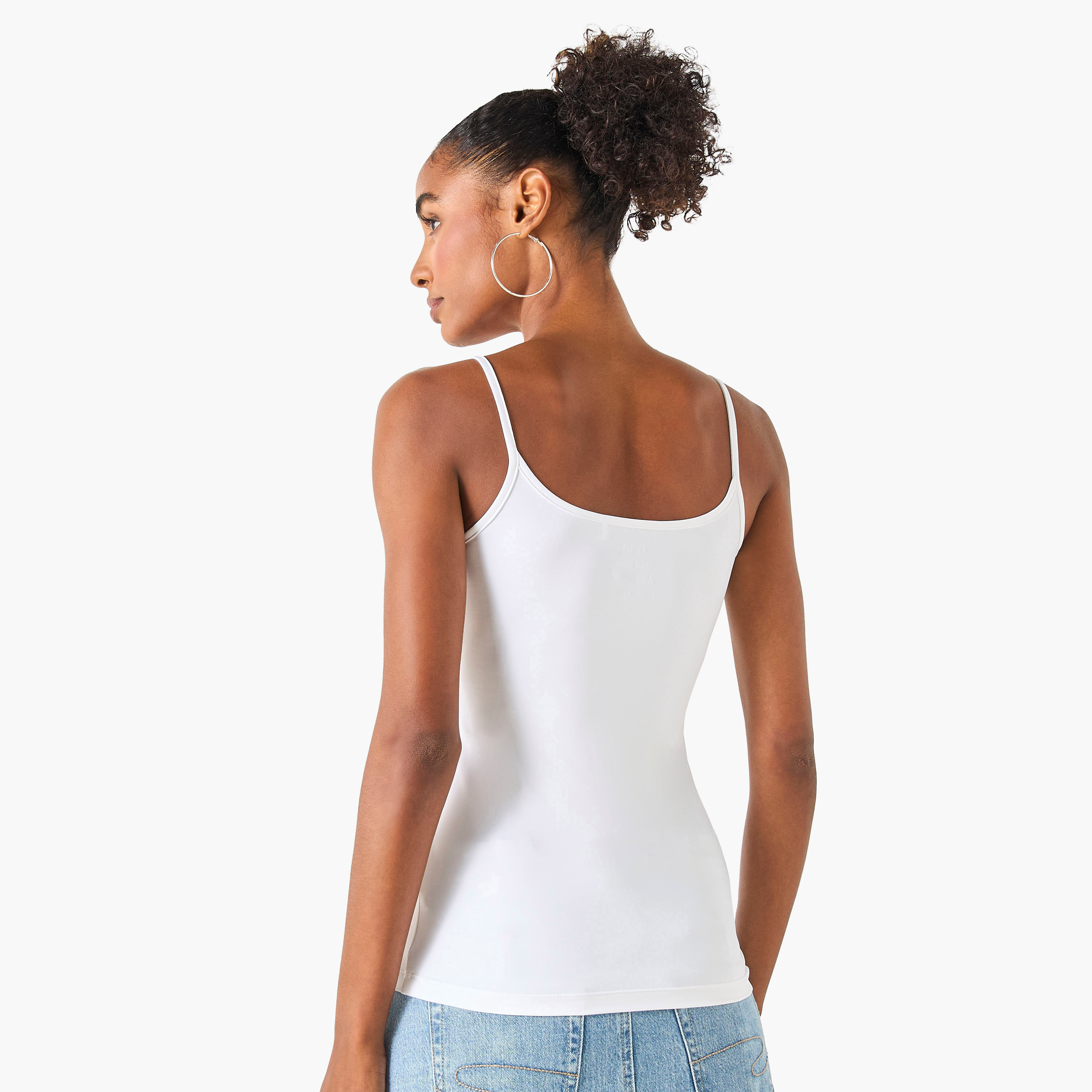 Splash Basics Thin Strap Camisole with Antibacterial Protection-women-clothing-tshirts-image-3