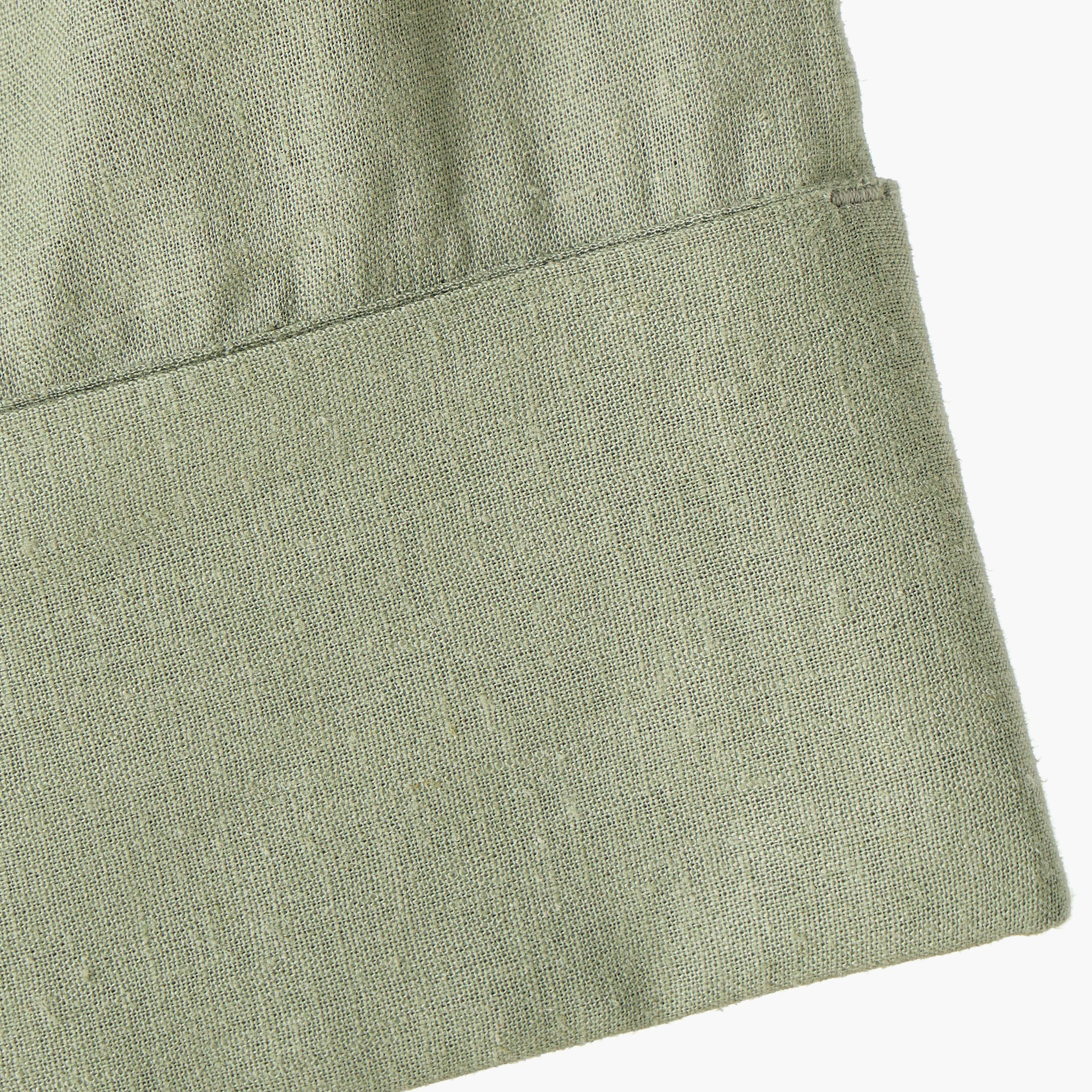 Linen Blend Drop Shoulder Shirt with 3/4 Sleeves-women-clothing-shirtsandblouses-shirts-image-10