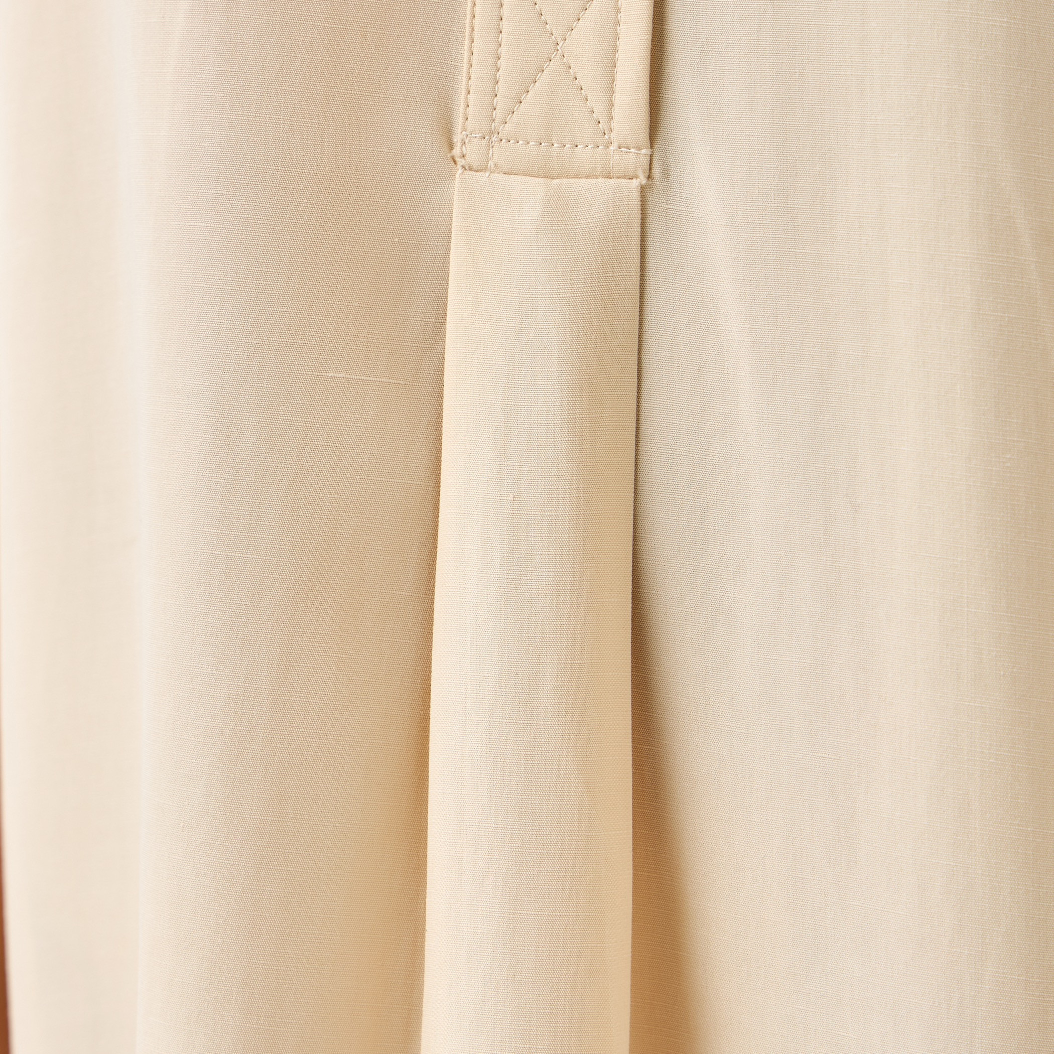 Relaxed Fit Linen Blend Shirt Dress with Pockets and Slits-women-clothing-dresses-image-5