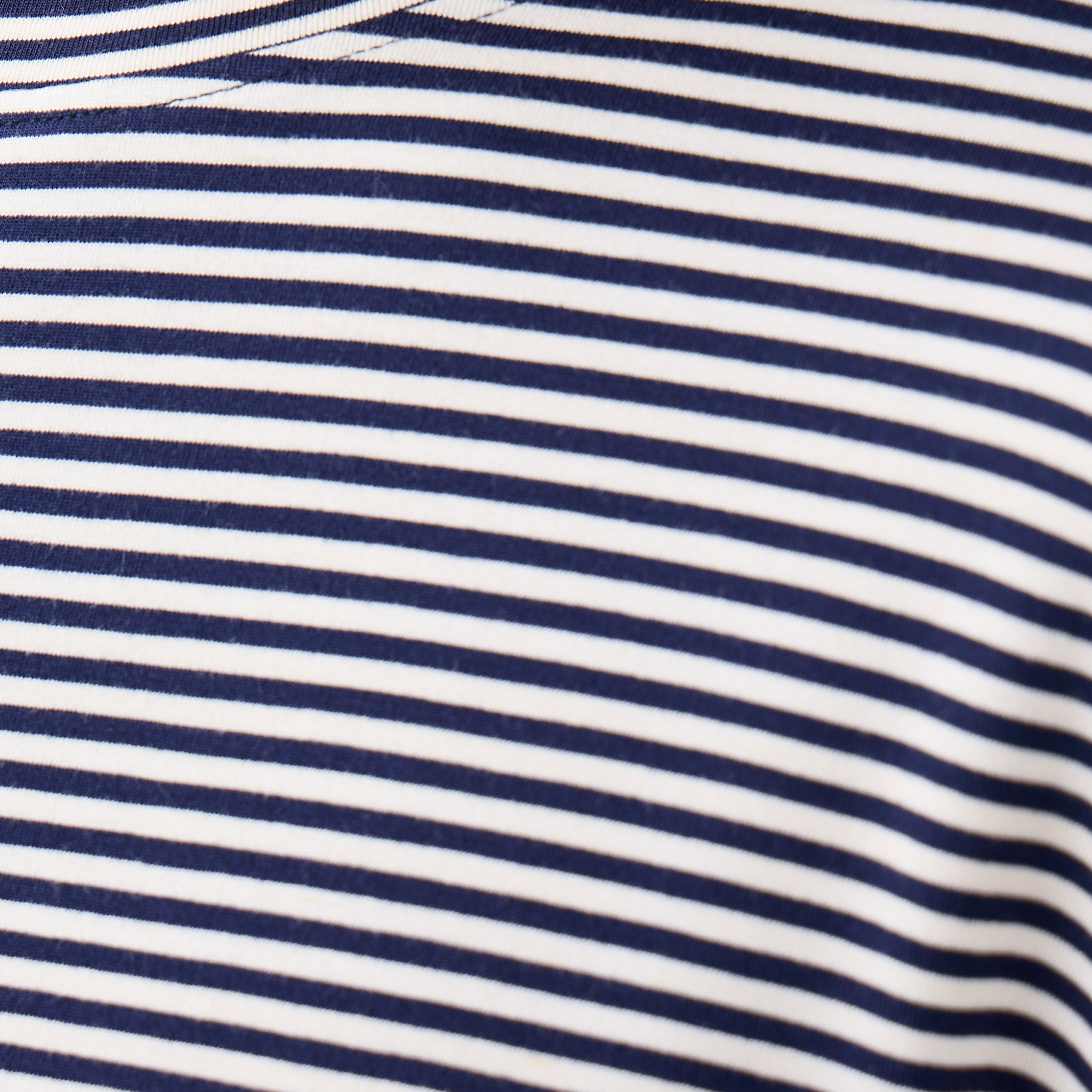 Striped T-shirt with Drop Shoulder Sleeves-women-clothing-tshirts-image-5