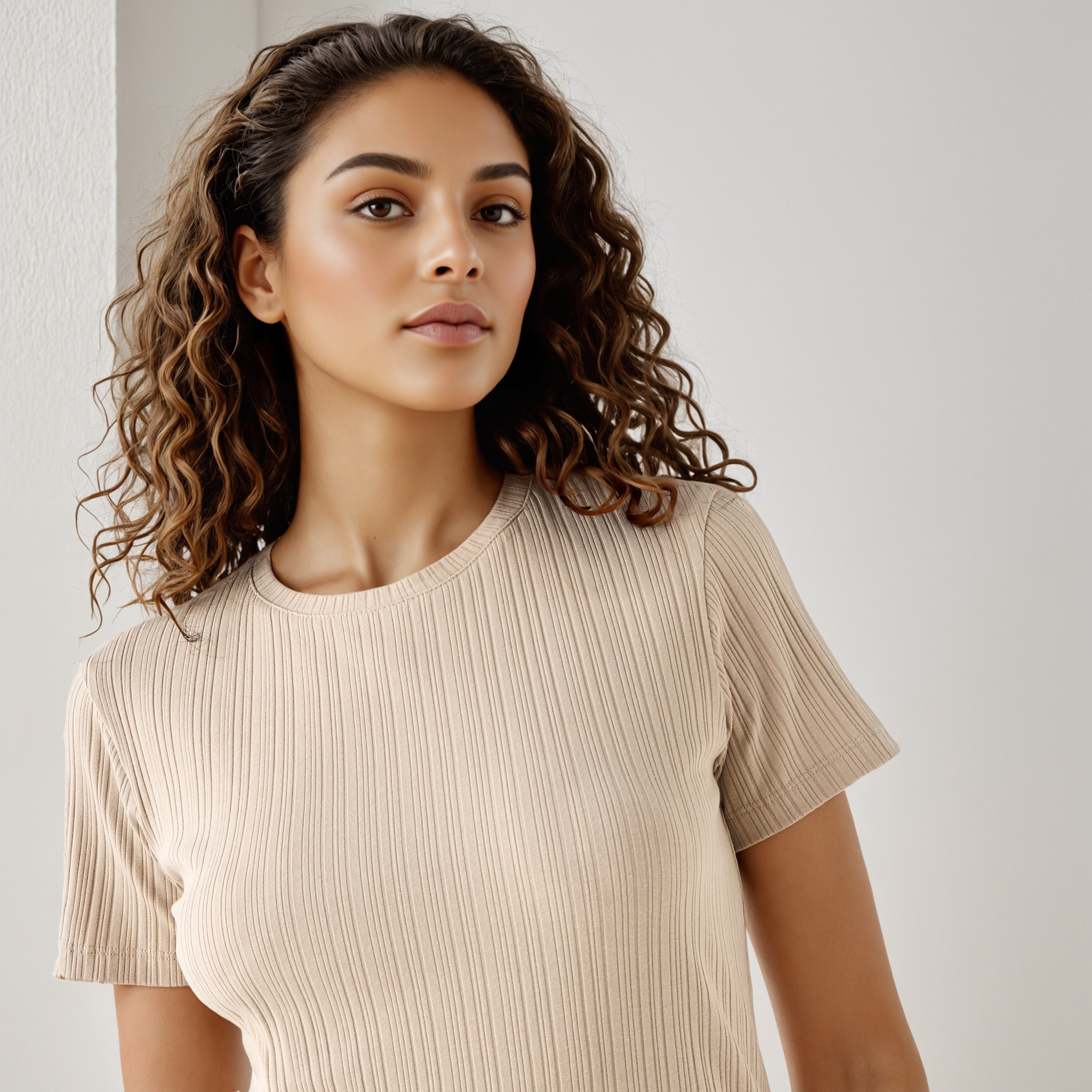 تيشيرت مضلع بياقة مستديرة-women-clothing-tshirts-image-4
