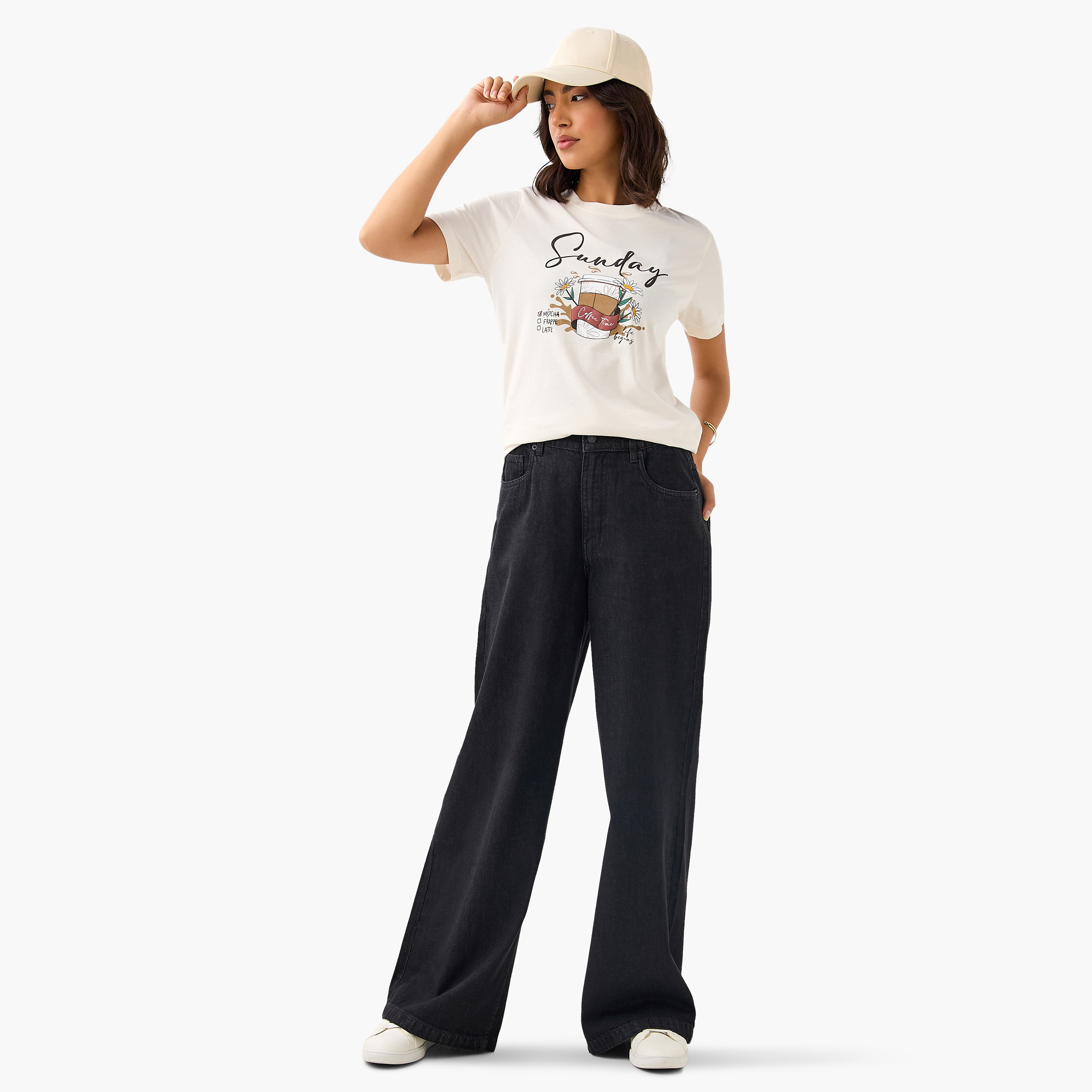 Sketch Art Print T-shirt-women-clothing-tshirts-image-2