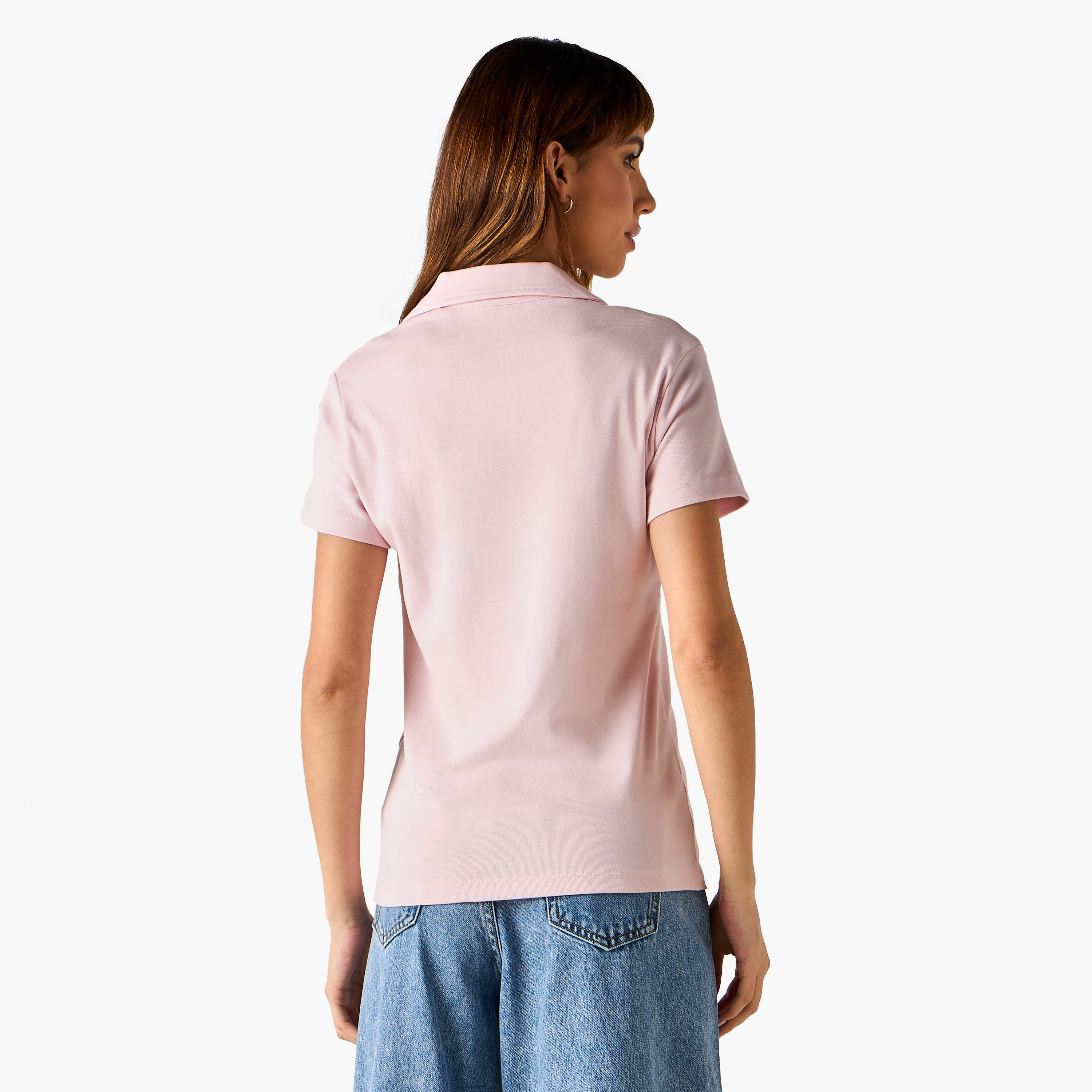 Johnny Collar Polo T-shirt-women-clothing-tshirts-image-3