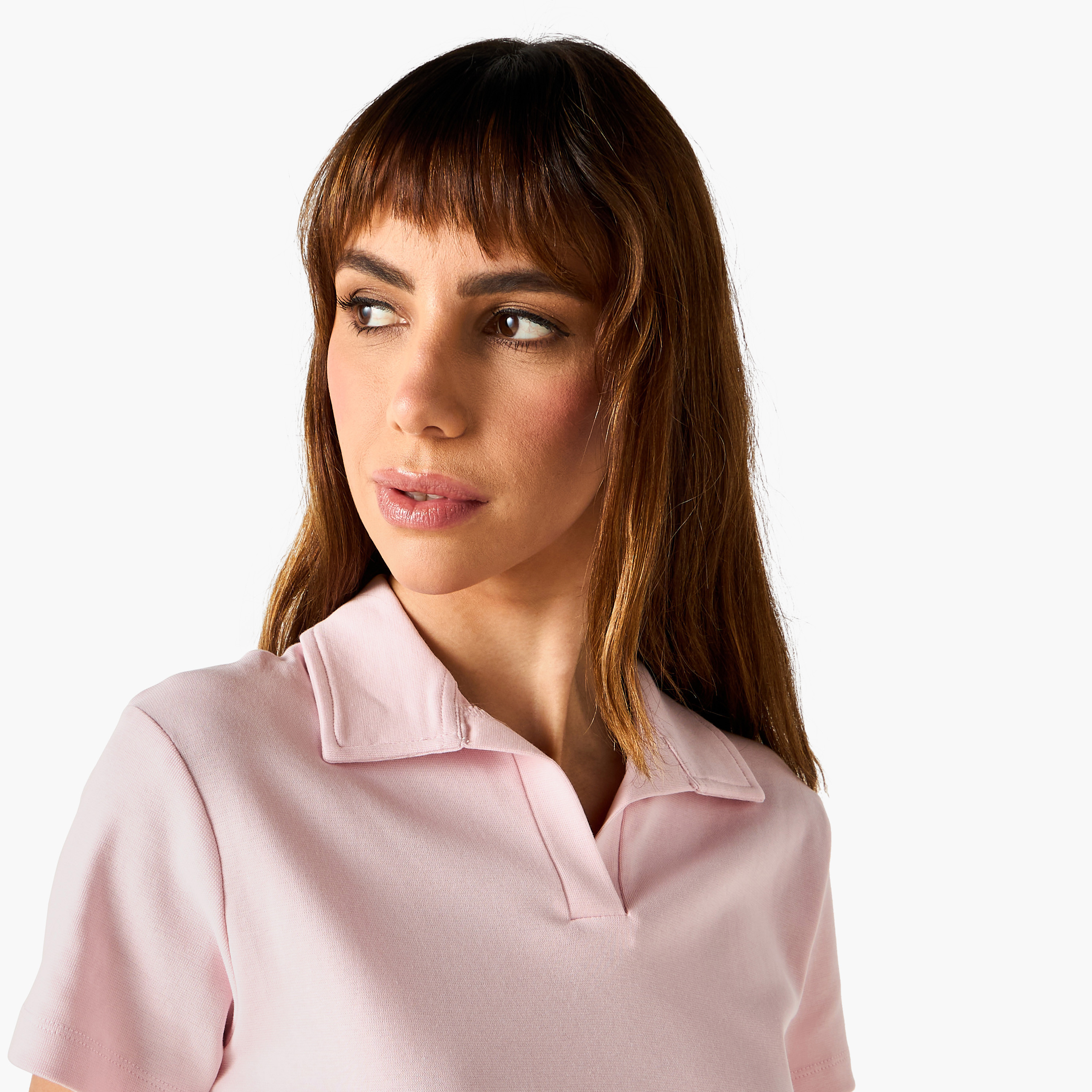 Johnny Collar Polo T-shirt-women-clothing-tshirts-image-4