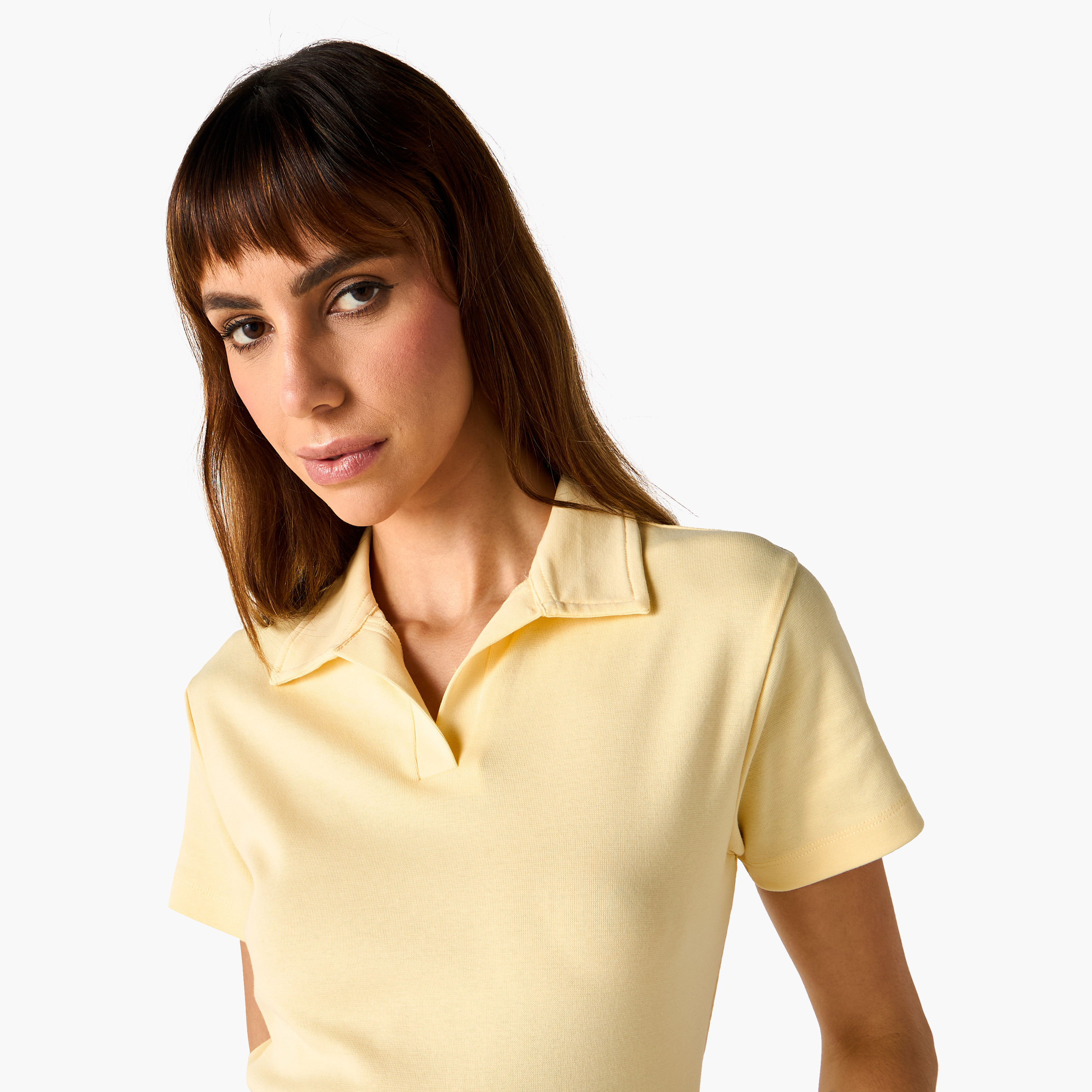 تيشيرت بياقة بولو-women-clothing-tshirts-image-4