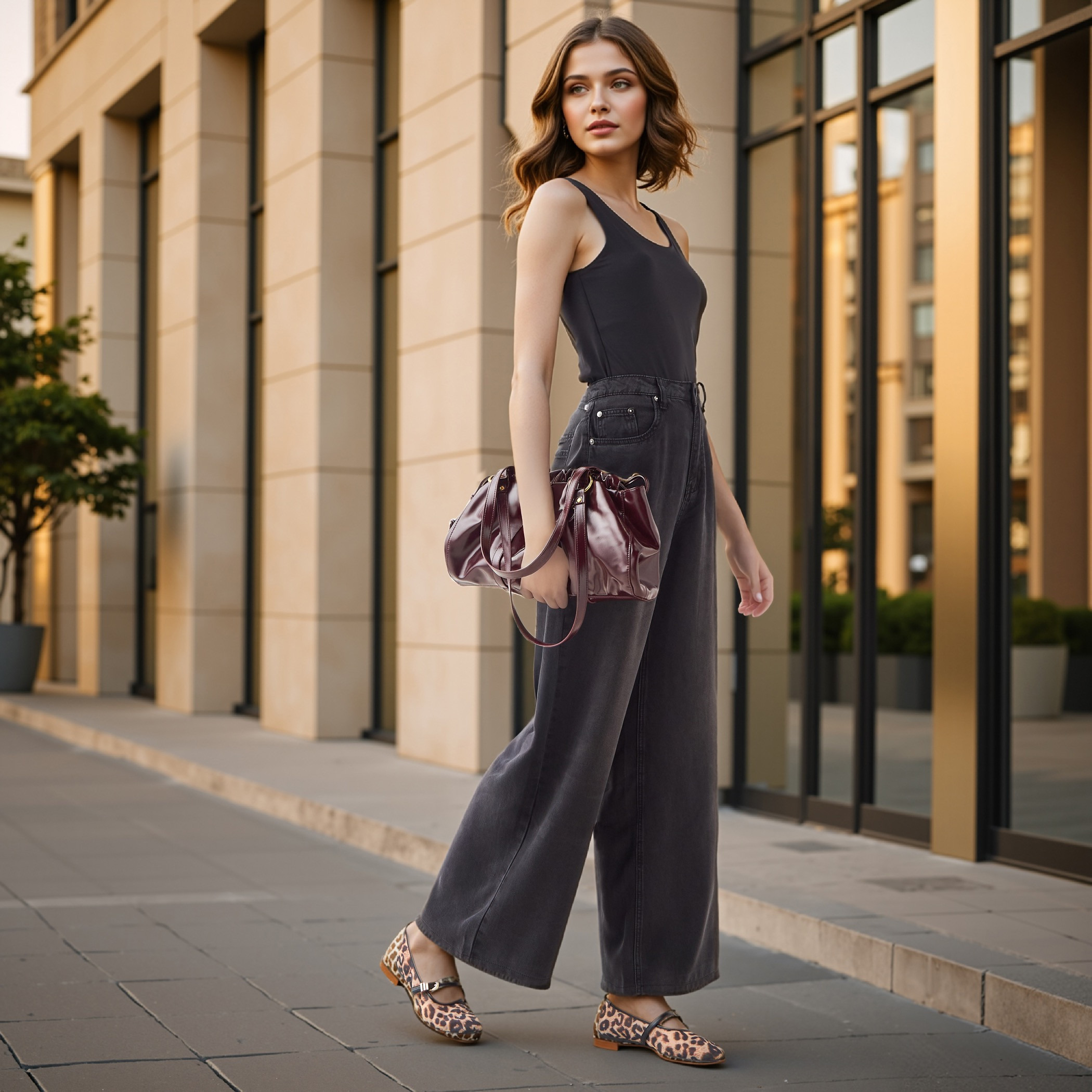 بلوزة قصيرة بقصة عادية-women-clothing-tshirts-image-2