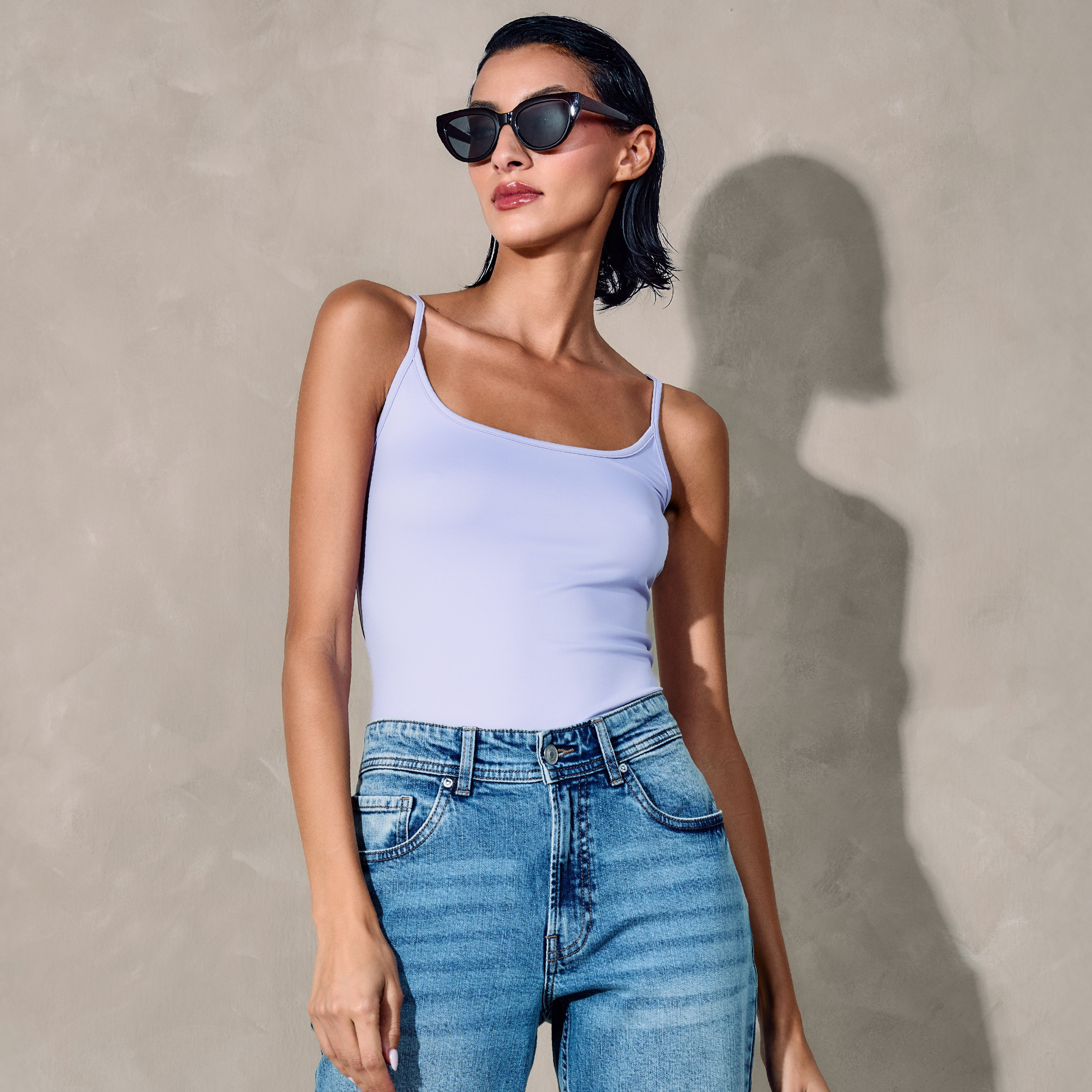 تانك توب بقصّة عادية من سبلاش بيزيكس-women-clothing-tshirts-image-1