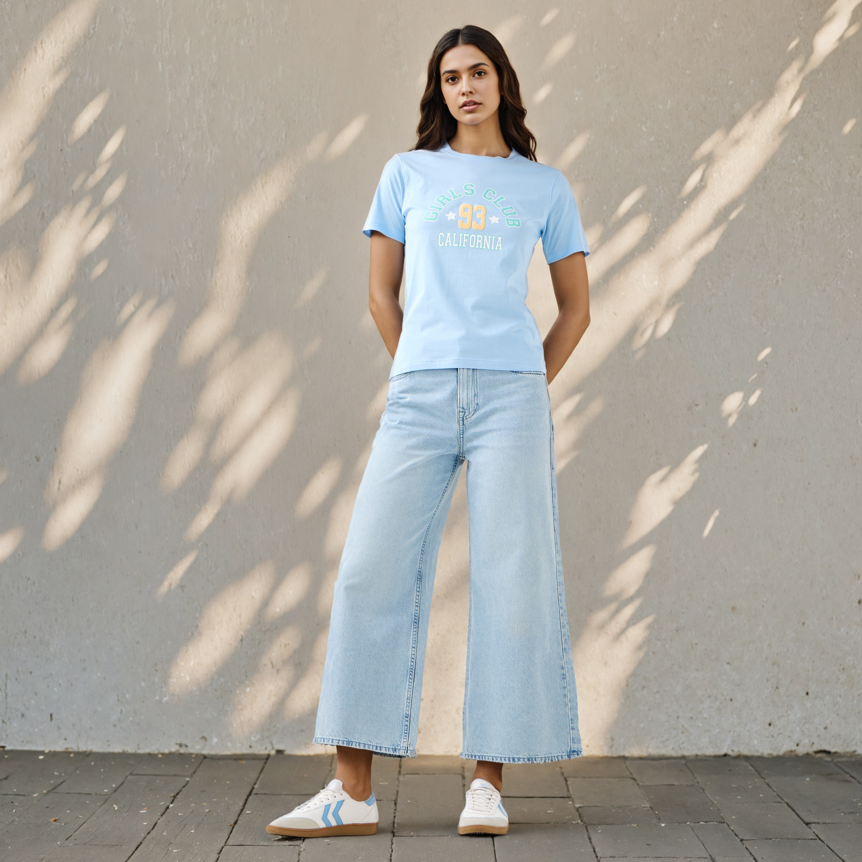 Varsity Print T-shirt-women-clothing-tshirts-image-2
