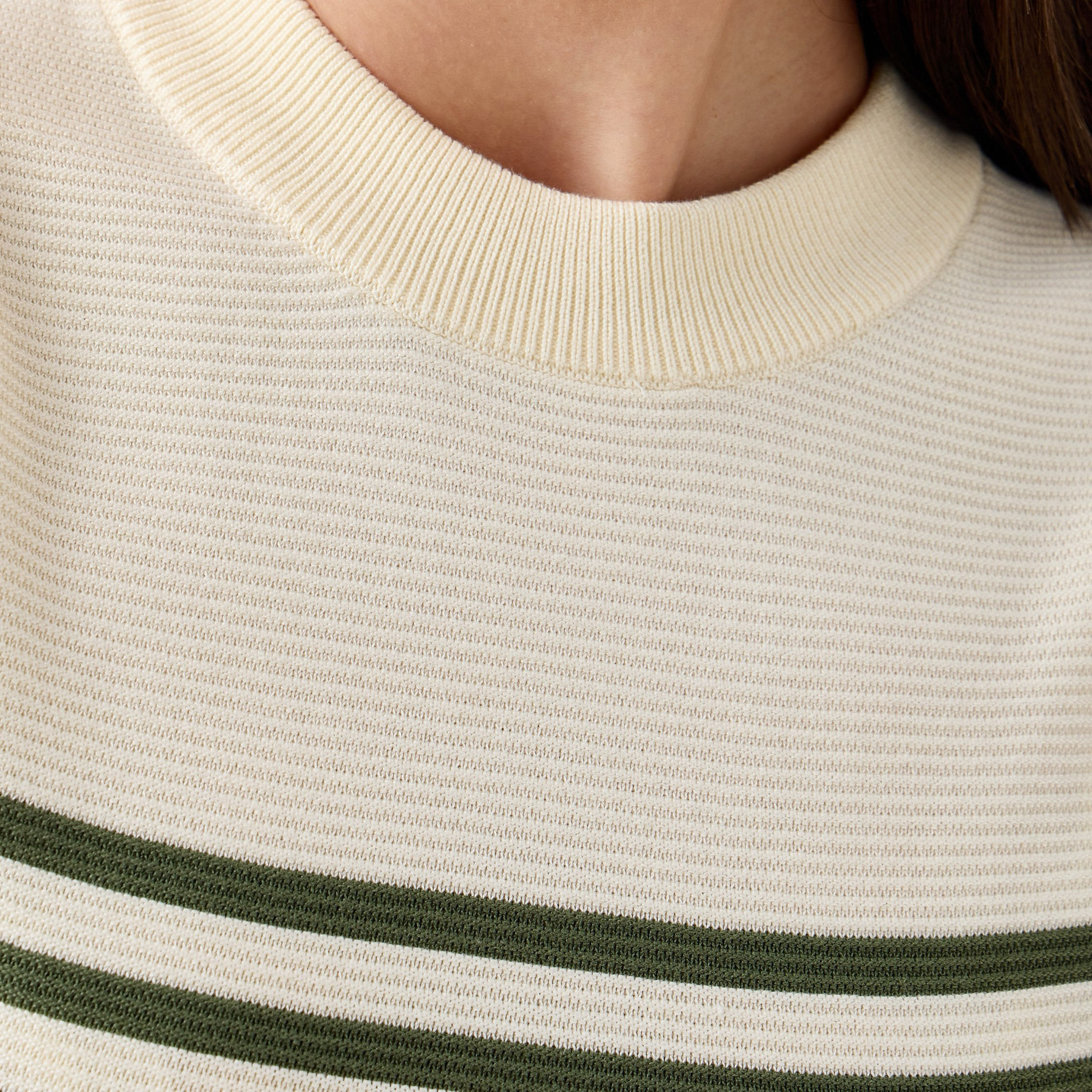 Striped Knit Top with Short Sleeves-women-clothing-cardigansandjumpers-jumpers-image-5