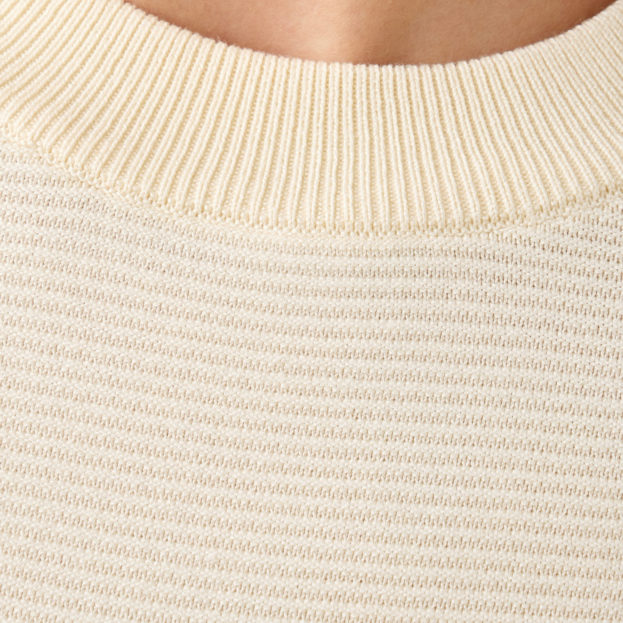 Striped Knit Top with Short Sleeves-women-clothing-cardigansandjumpers-jumpers-image-5