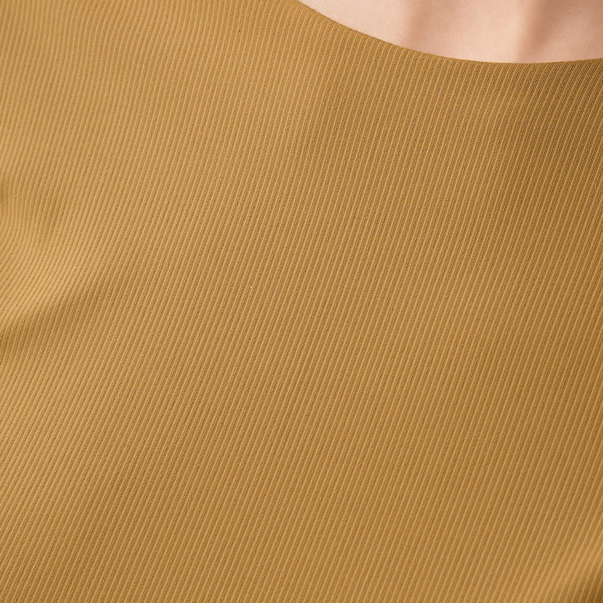 تيشيرت مضلع بياقة ضيقة-women-clothing-tshirts-image-5