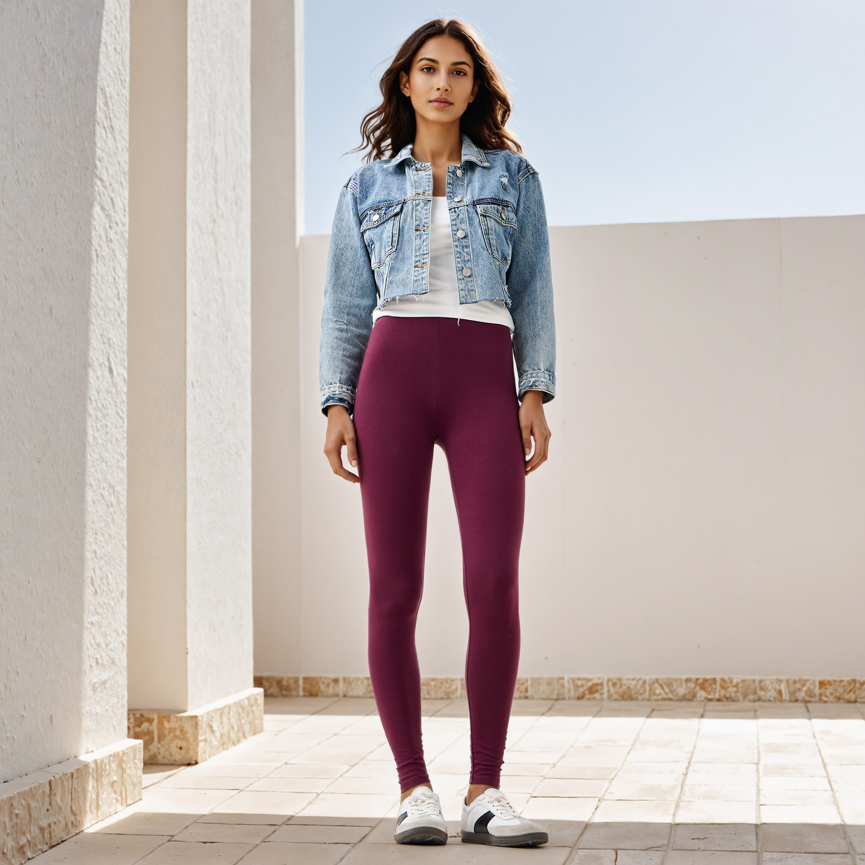 Slim Fit High-Rise Leggings-women-clothing-bottoms-leggings-image-2