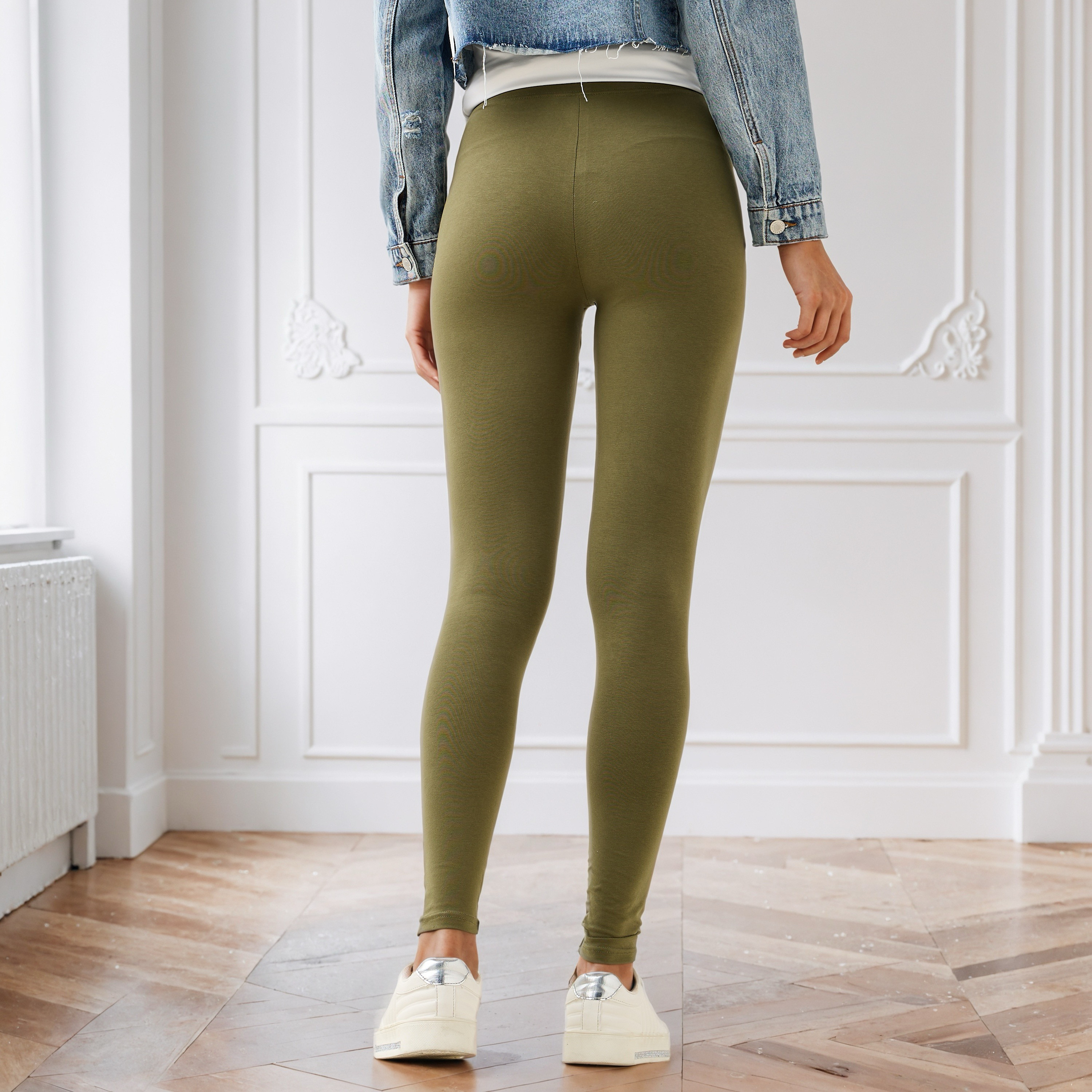 Slim Fit High-Rise Leggings-women-clothing-bottoms-leggings-image-3
