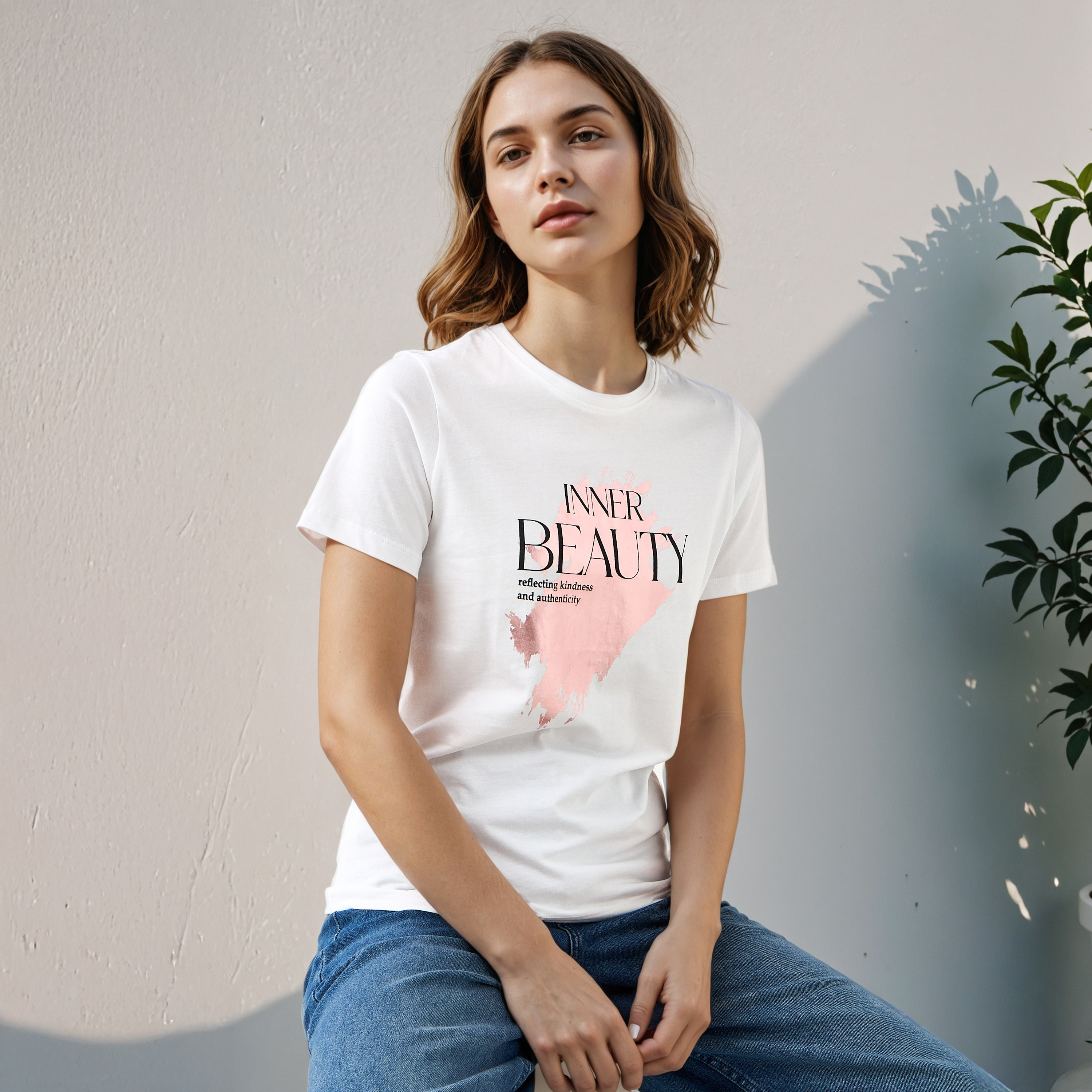 Graphic Print Regular Fit T-shirt-women-clothing-tshirts-image-1