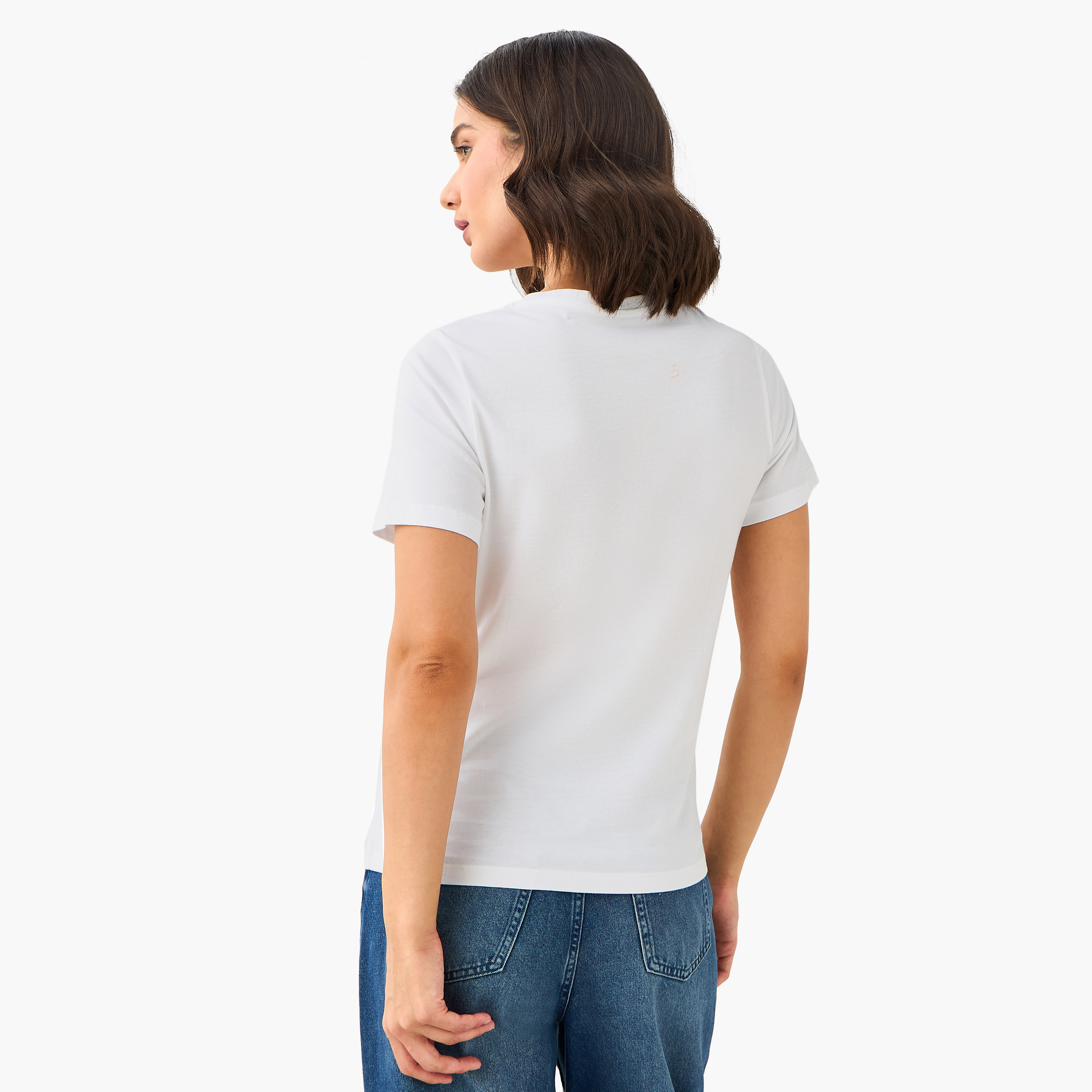 Graphic Print Regular Fit T-shirt-women-clothing-tshirts-image-3
