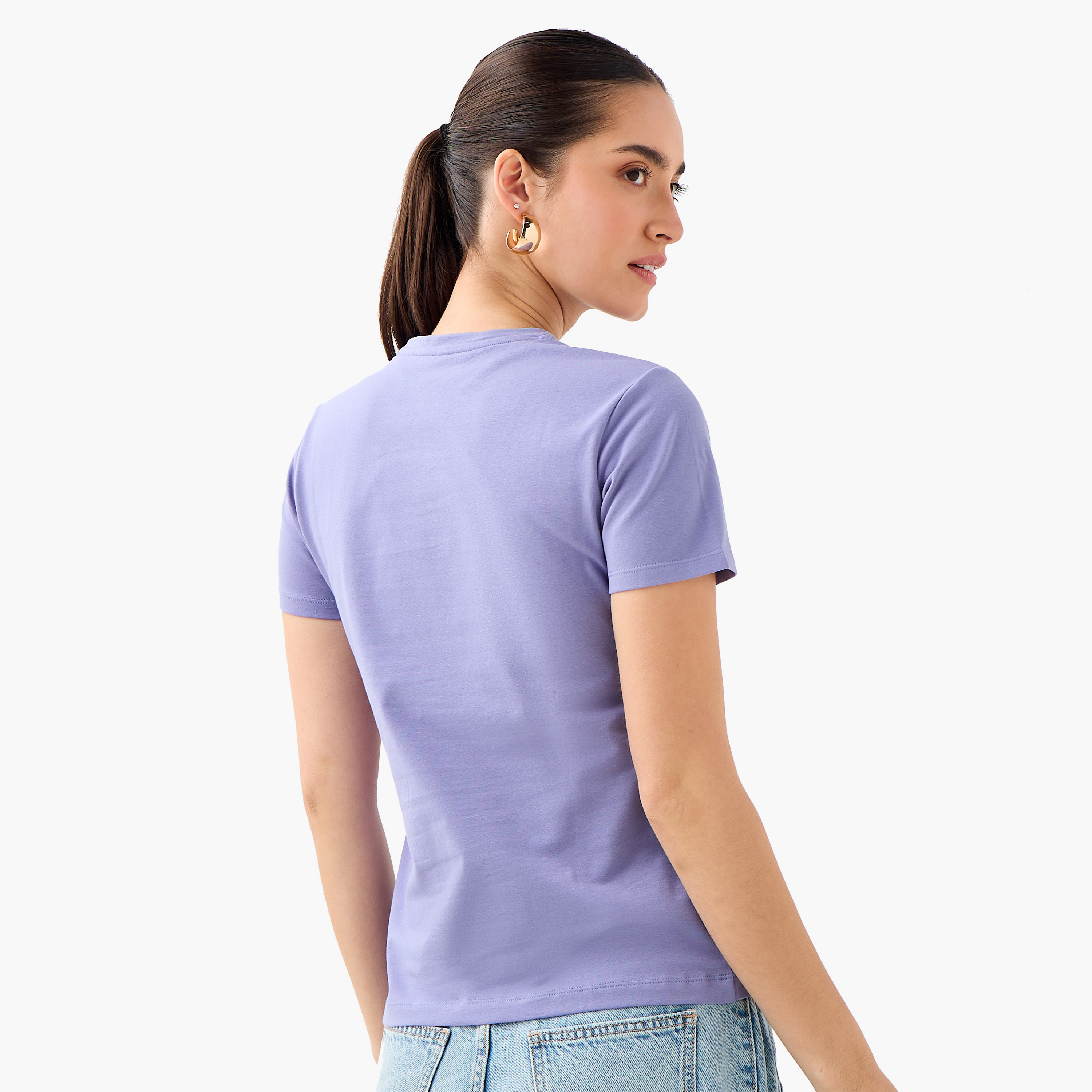 Crew Neck T-shirt-women-clothing-tshirts-image-4