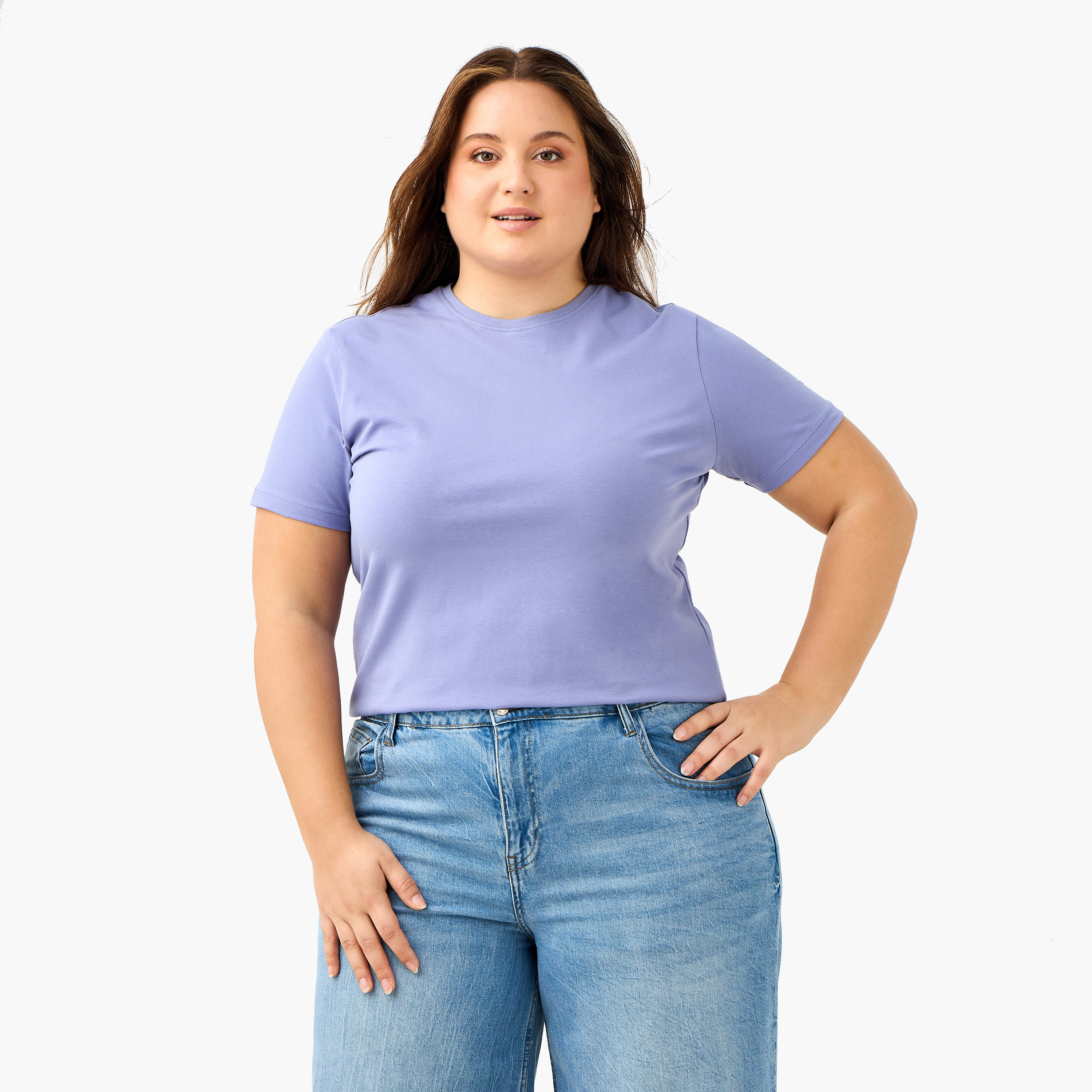 Crew Neck T-shirt-women-clothing-tshirts-image-2