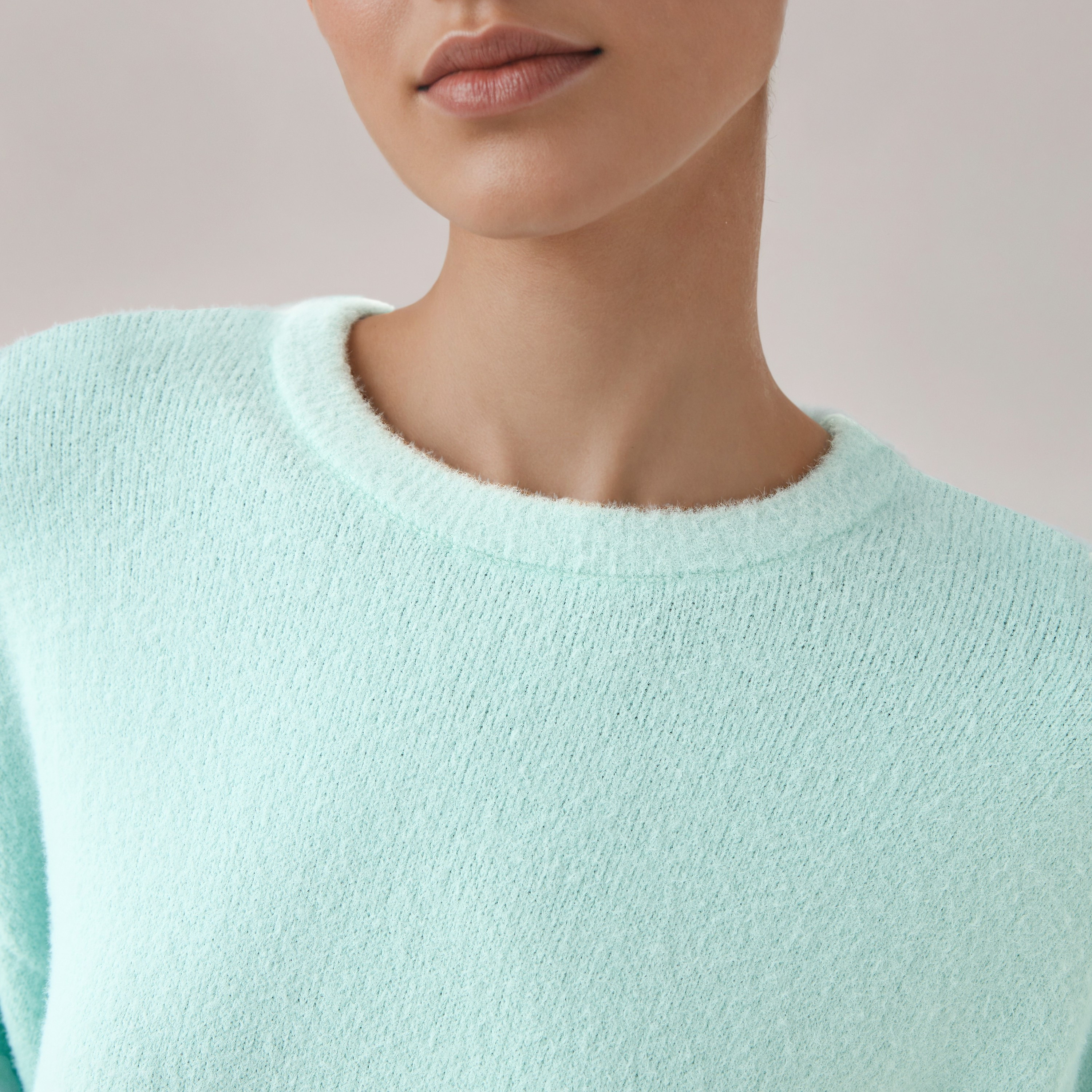 Crew Neck Sweater with Drop Shoulders-women-clothing-cardigansandjumpers-jumpers-image-5