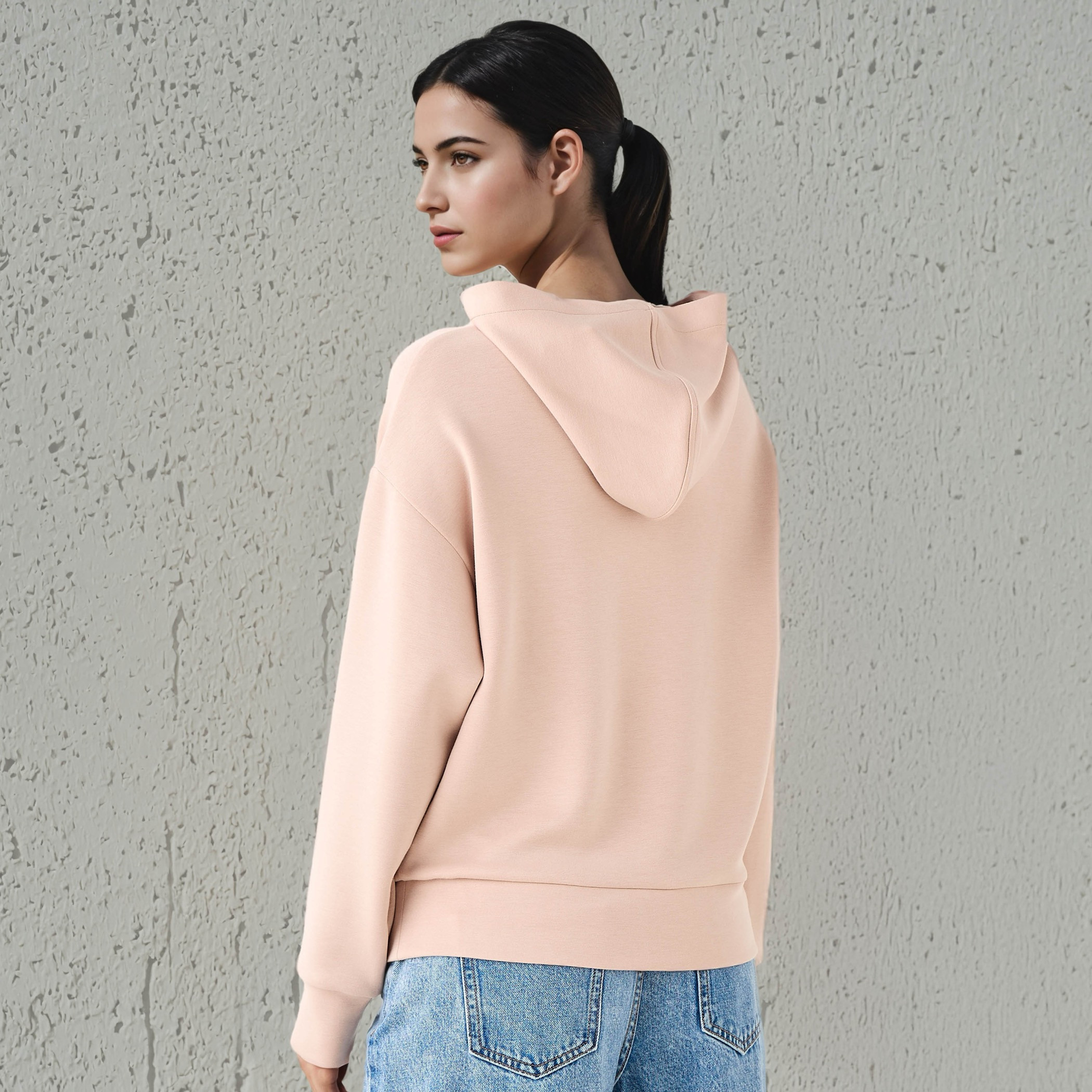 Soft Touch Hoodie with Wide Hem-women-winterwear-hoodiesandsweatshirts-hoodies-image-3