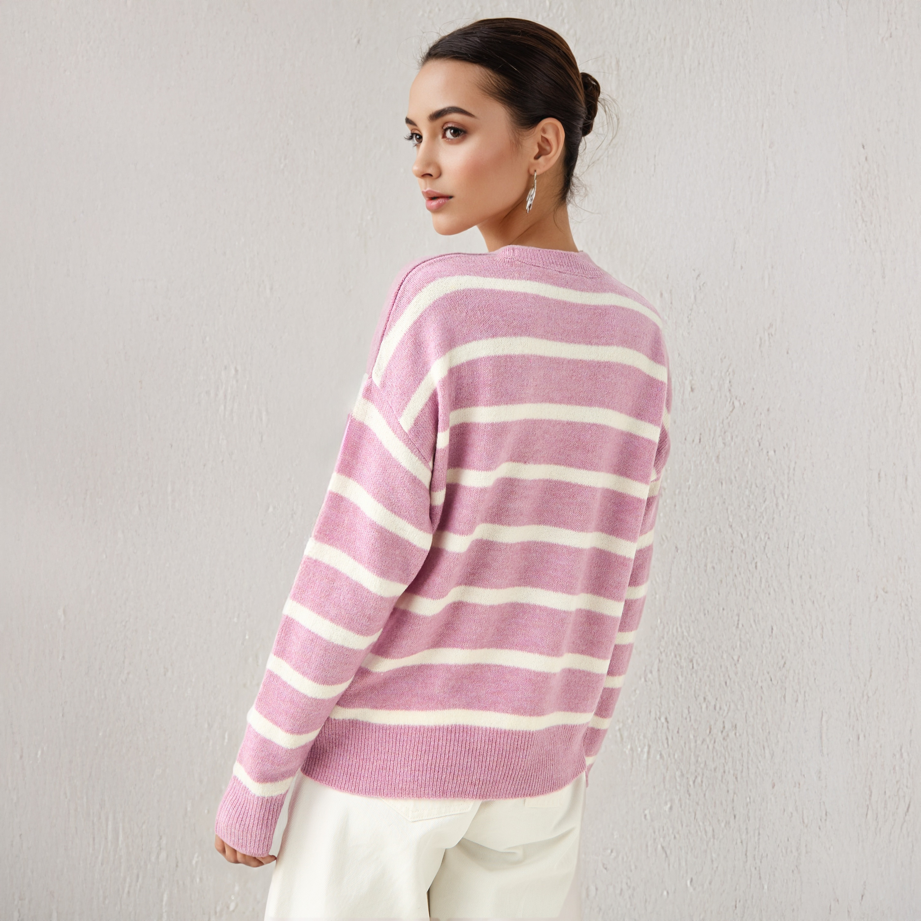 Striped Crew Neck Sweater-women-clothing-cardigansandjumpers-jumpers-image-3