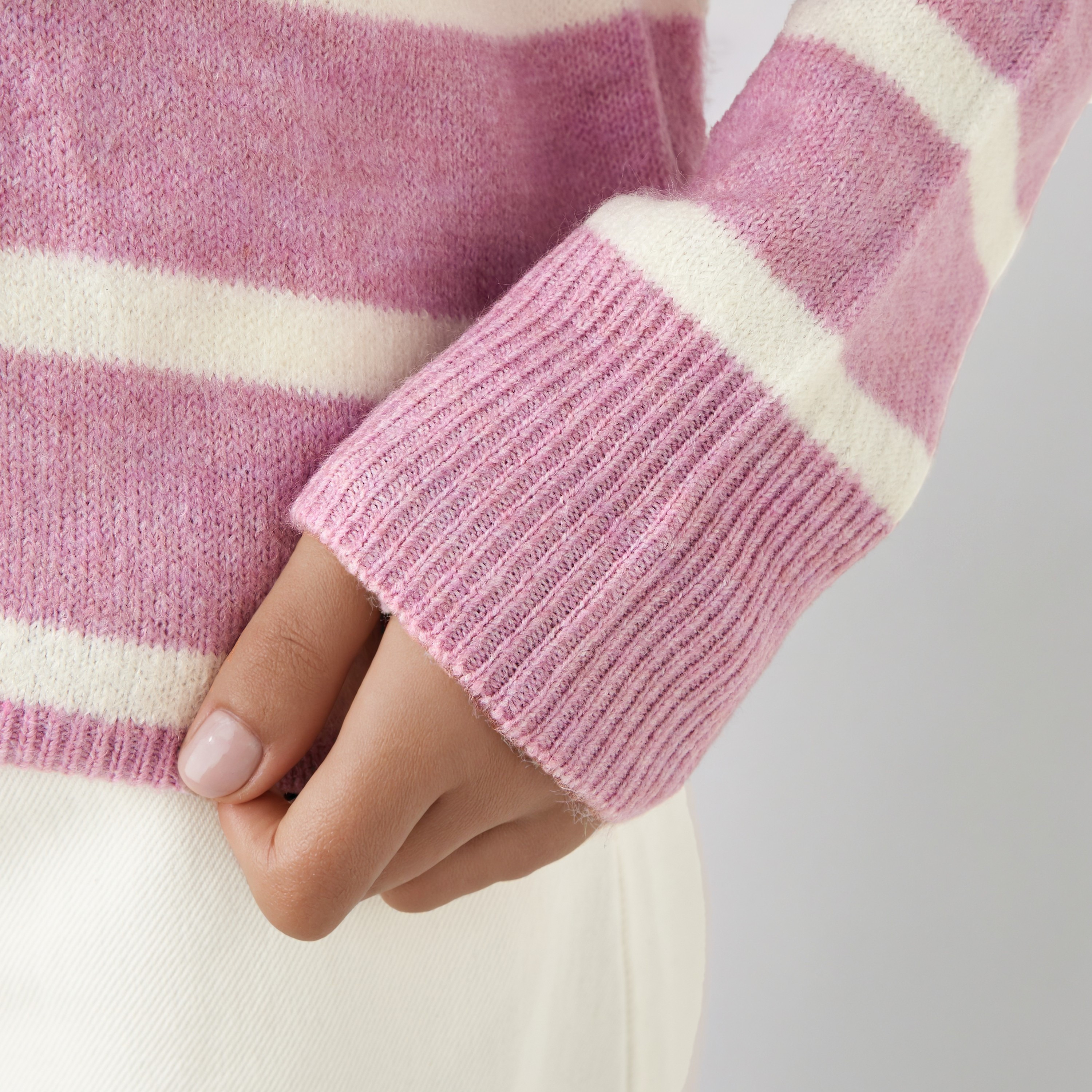 Striped Crew Neck Sweater-women-winterwear-cardigansandjumpers-jumpers-image-10