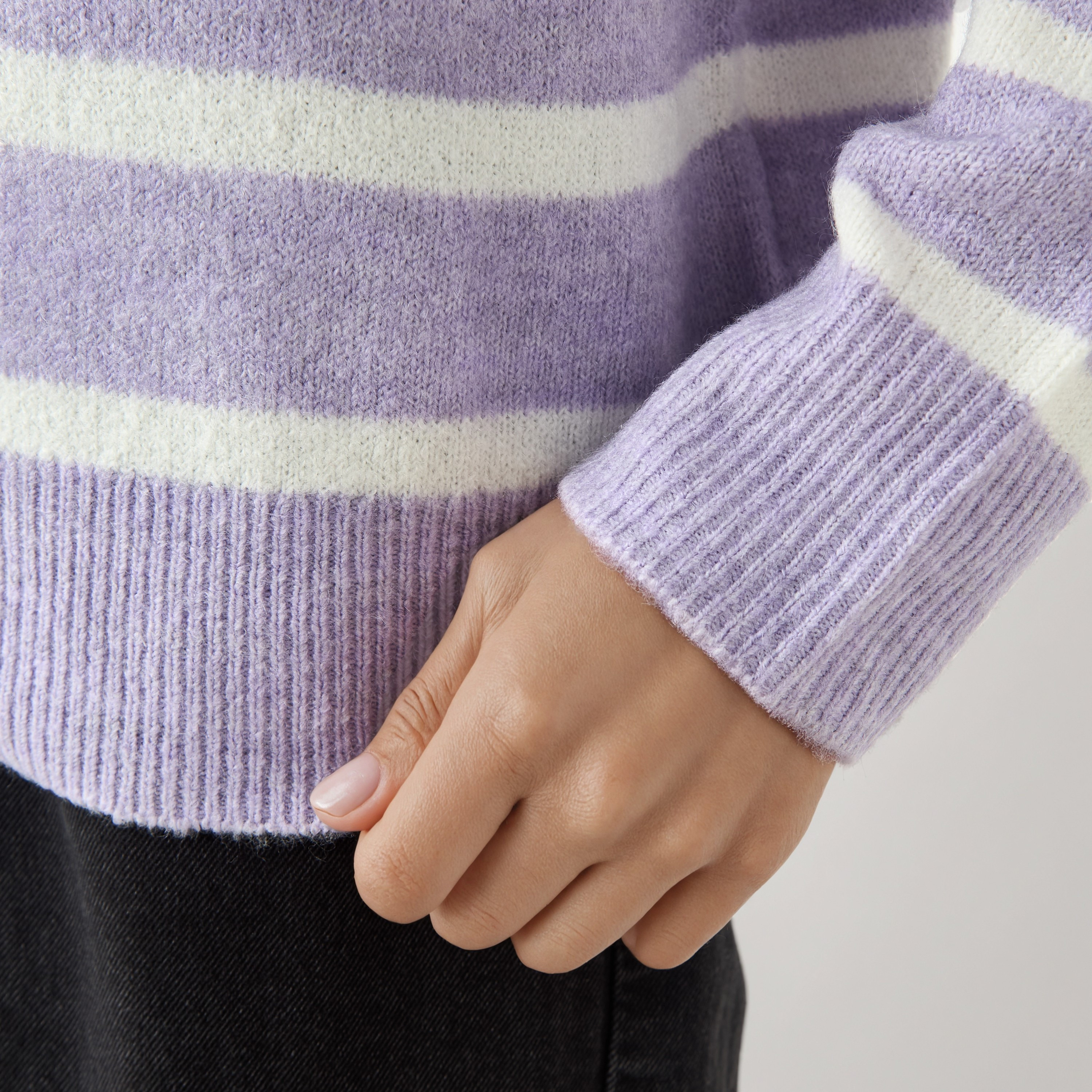Striped Crew Neck Sweater-women-winterwear-cardigansandjumpers-jumpers-image-4