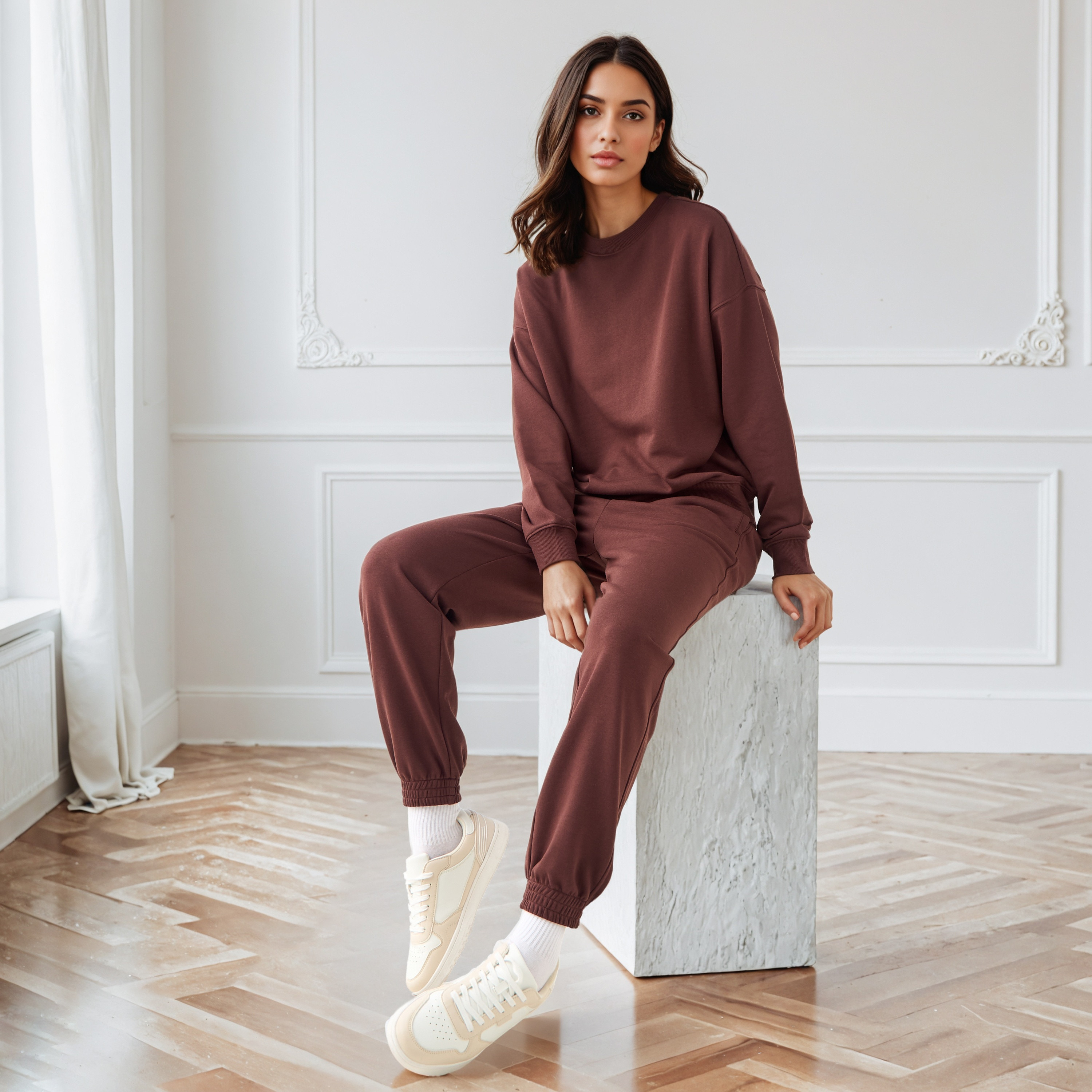 سويت شيرت بقصة مريحة-women-clothing-hoodiesandsweatshirts-sweatshirts-image-2