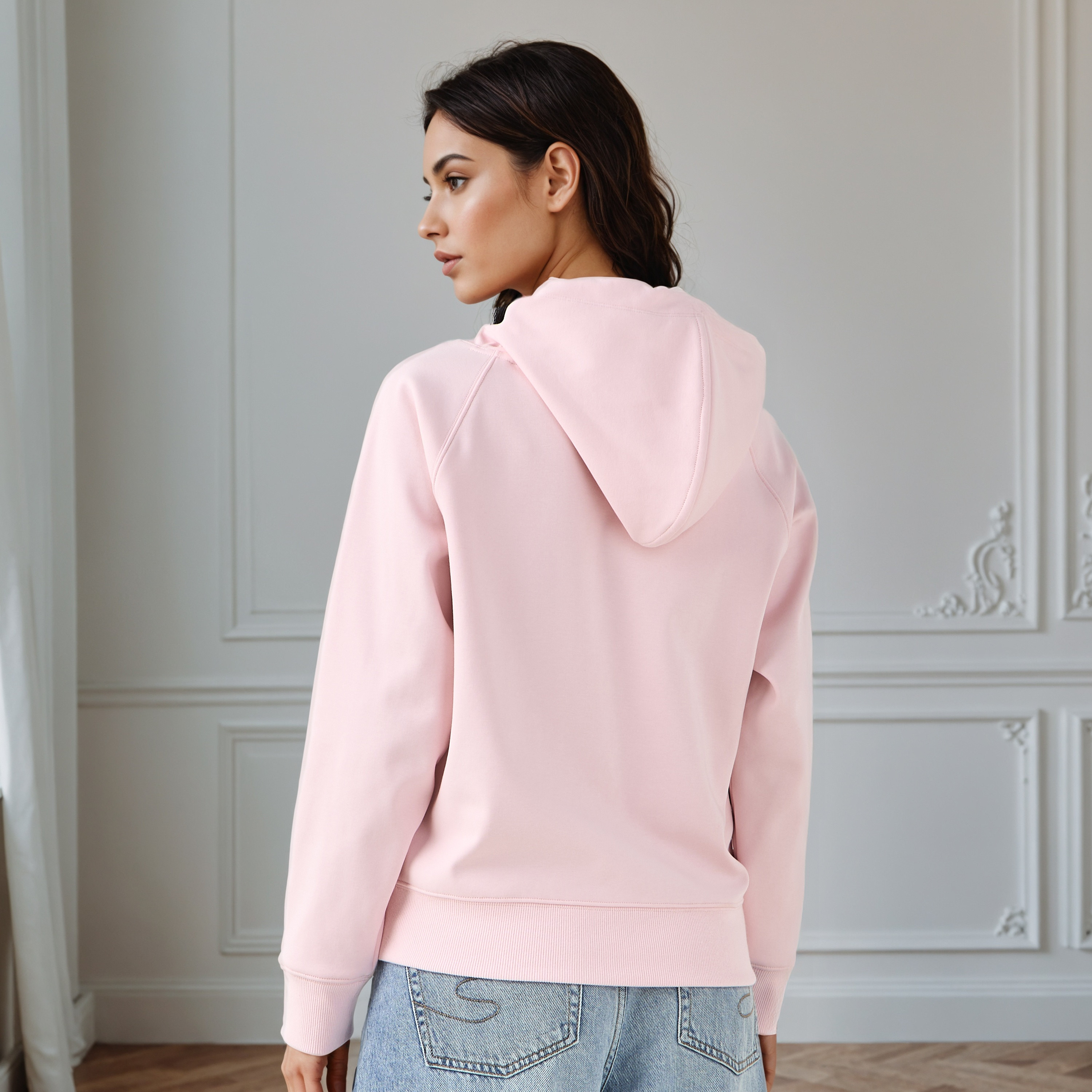 Rope Drawcord Hoodie with Kangaroo Pockets-women-winterwear-hoodiesandsweatshirts-hoodies-image-3