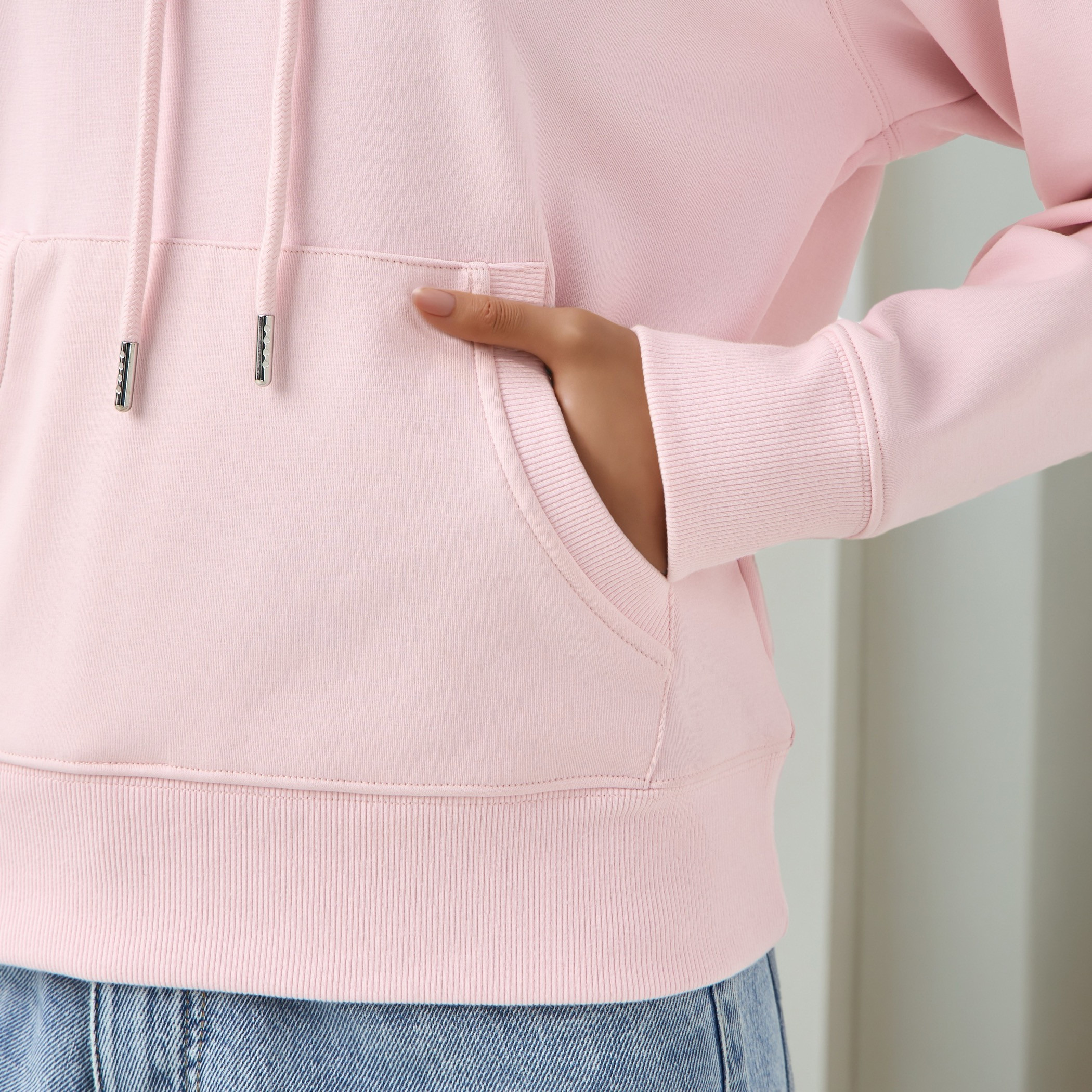 Rope Drawcord Hoodie with Kangaroo Pockets-women-clothing-hoodiesandsweatshirts-hoodies-image-20
