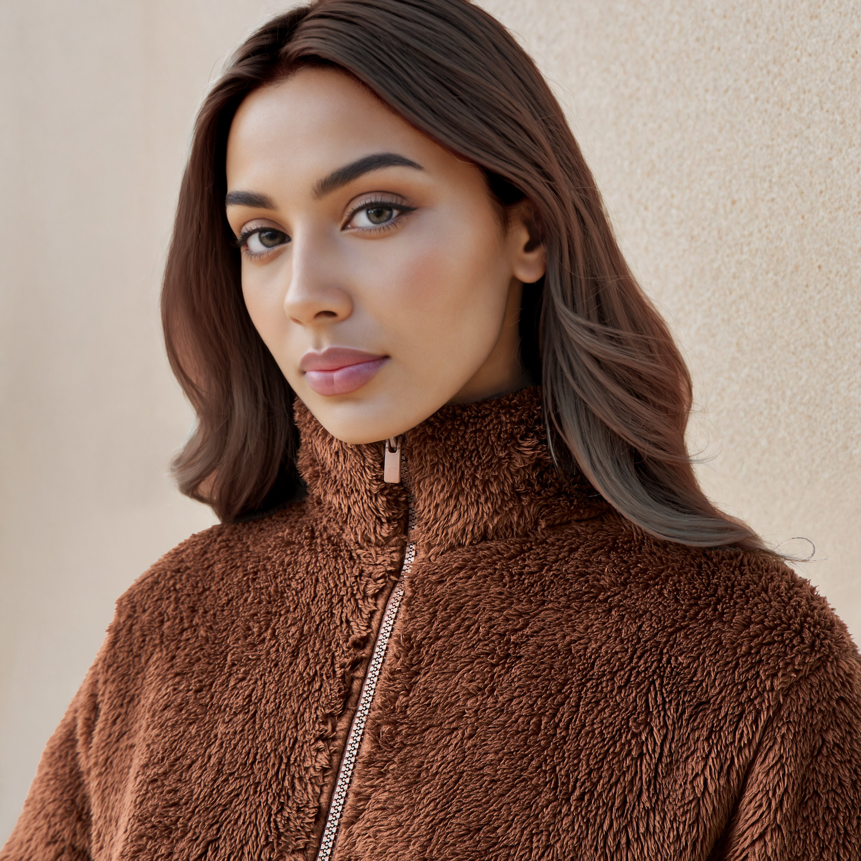 جاكيت بوليستر ببطانة شيربا-women-winterwear-coatsandjackets-jackets-image-4