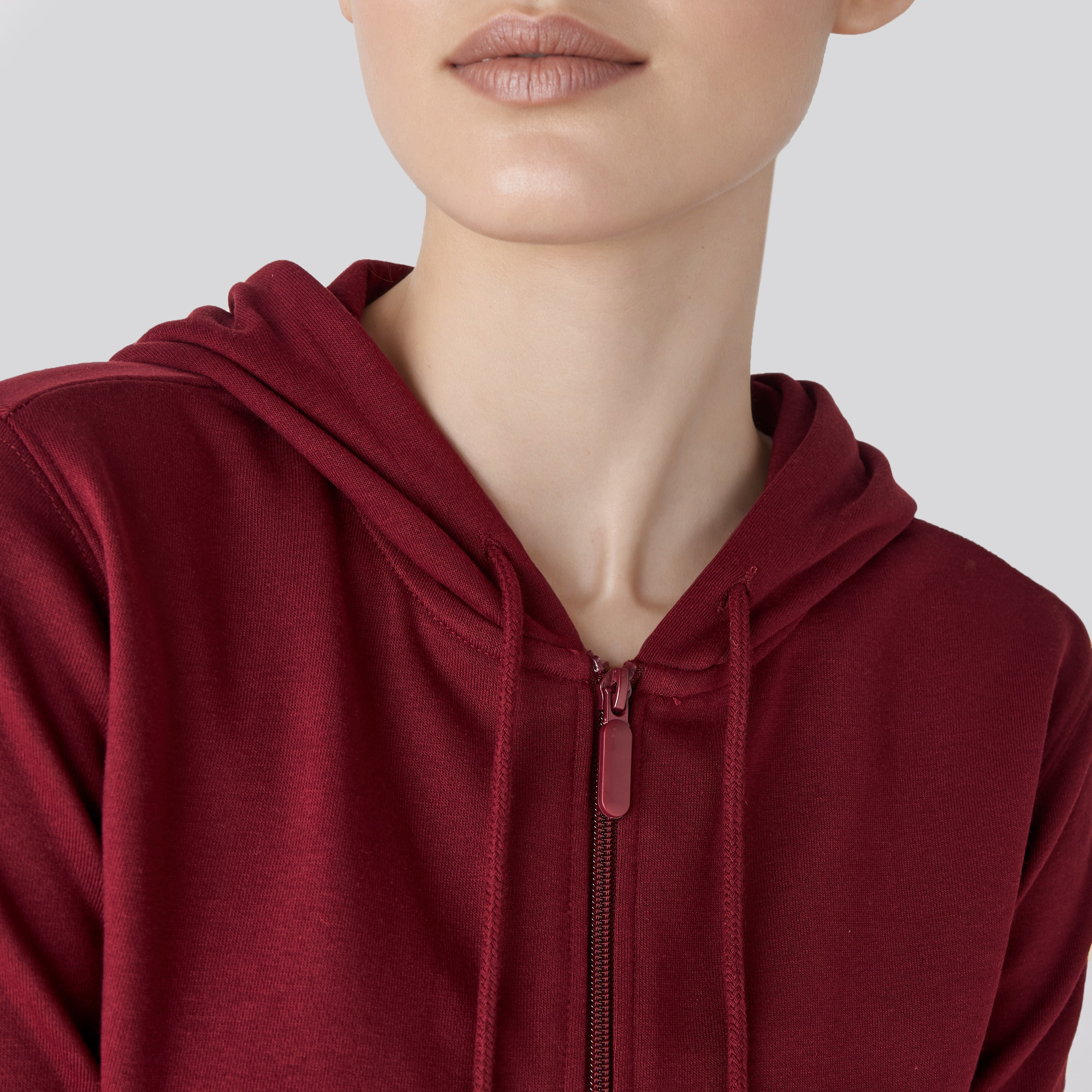 Hoodie with Kangaroo Pockets-women-winterwear-hoodiesandsweatshirts-hoodies-image-3